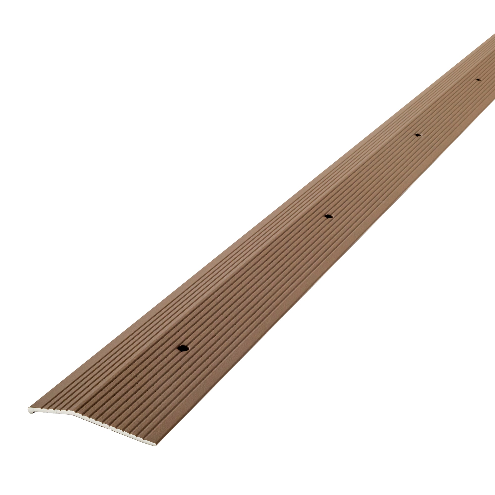 M-D 43373 Spice 0.375-in T x 2-in W x 72-in L Aluminum Carpet trim