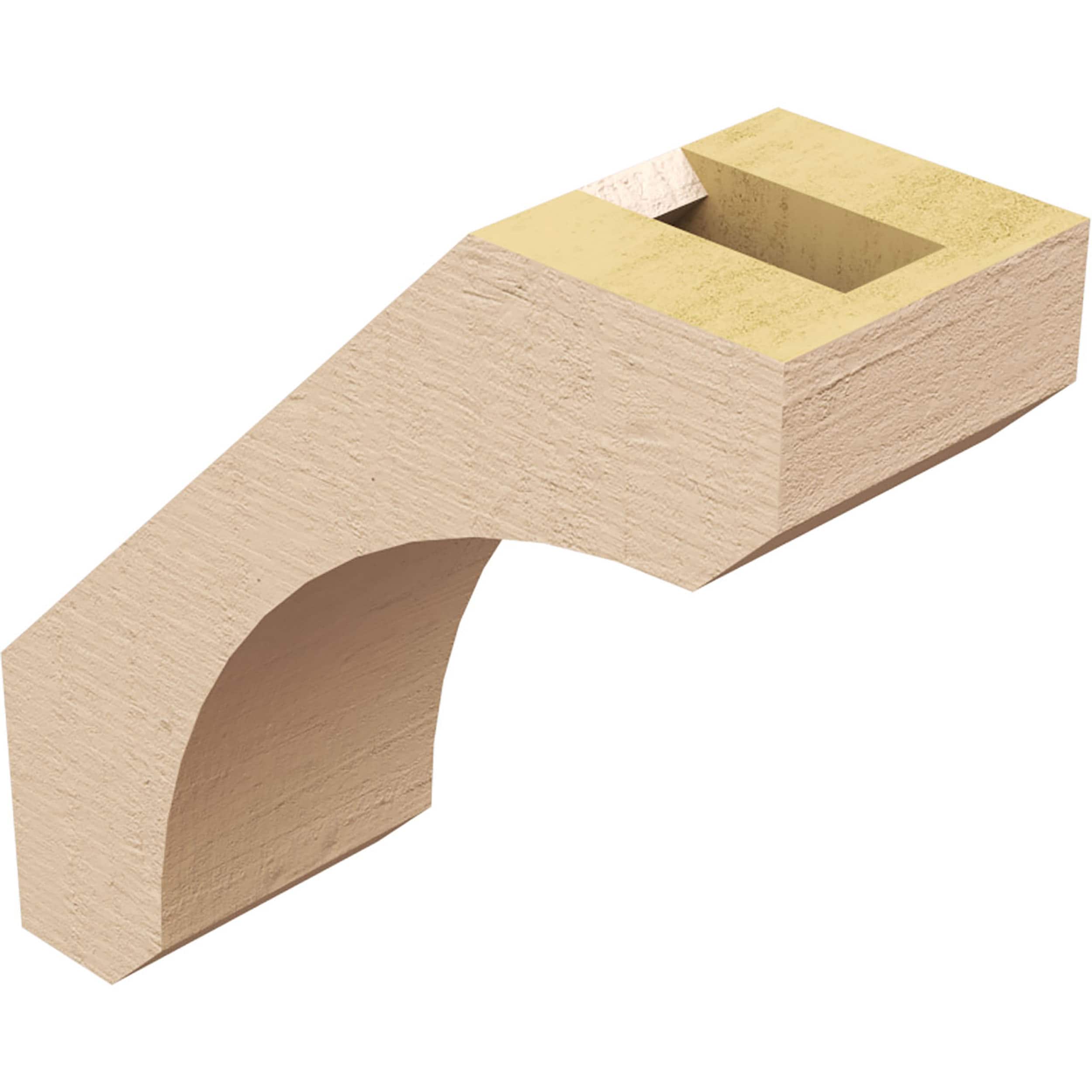 Ekena Millwork BRCUR03X08X08LECRCPR braces - View #12