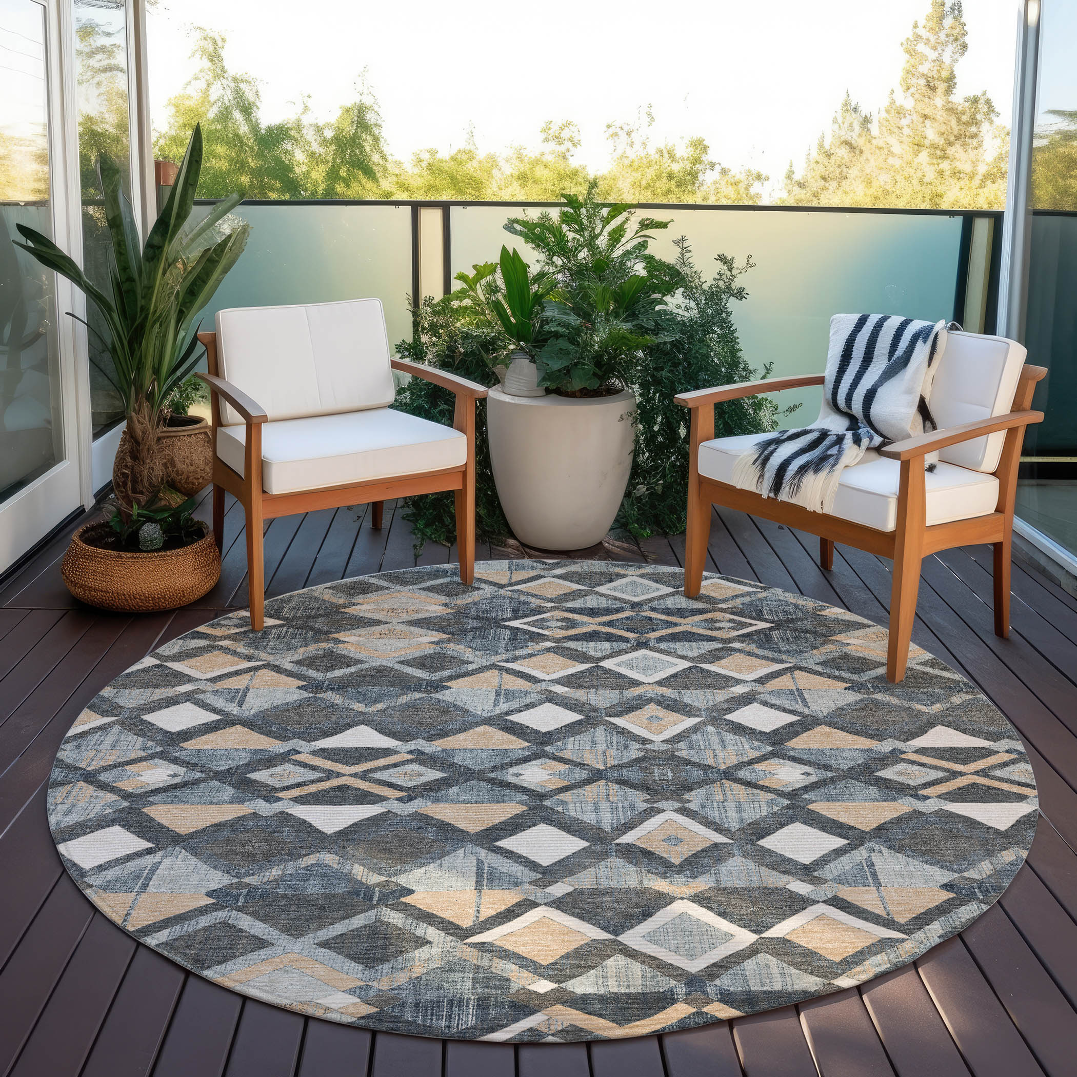 Addison Rugs ACN1309GR8RO rugs - View #7