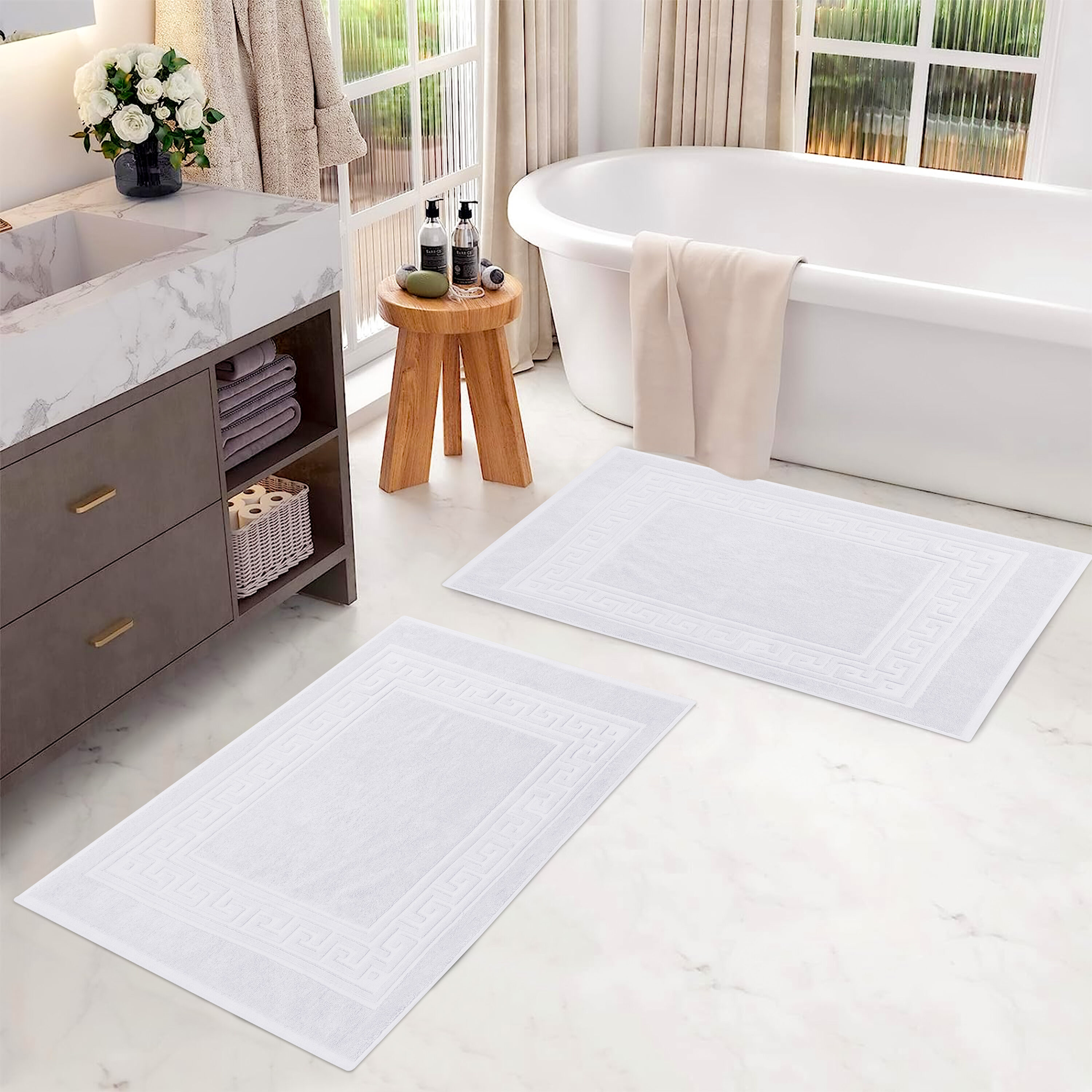 Superior BATH MAT WH Bath-Rugs - View #2
