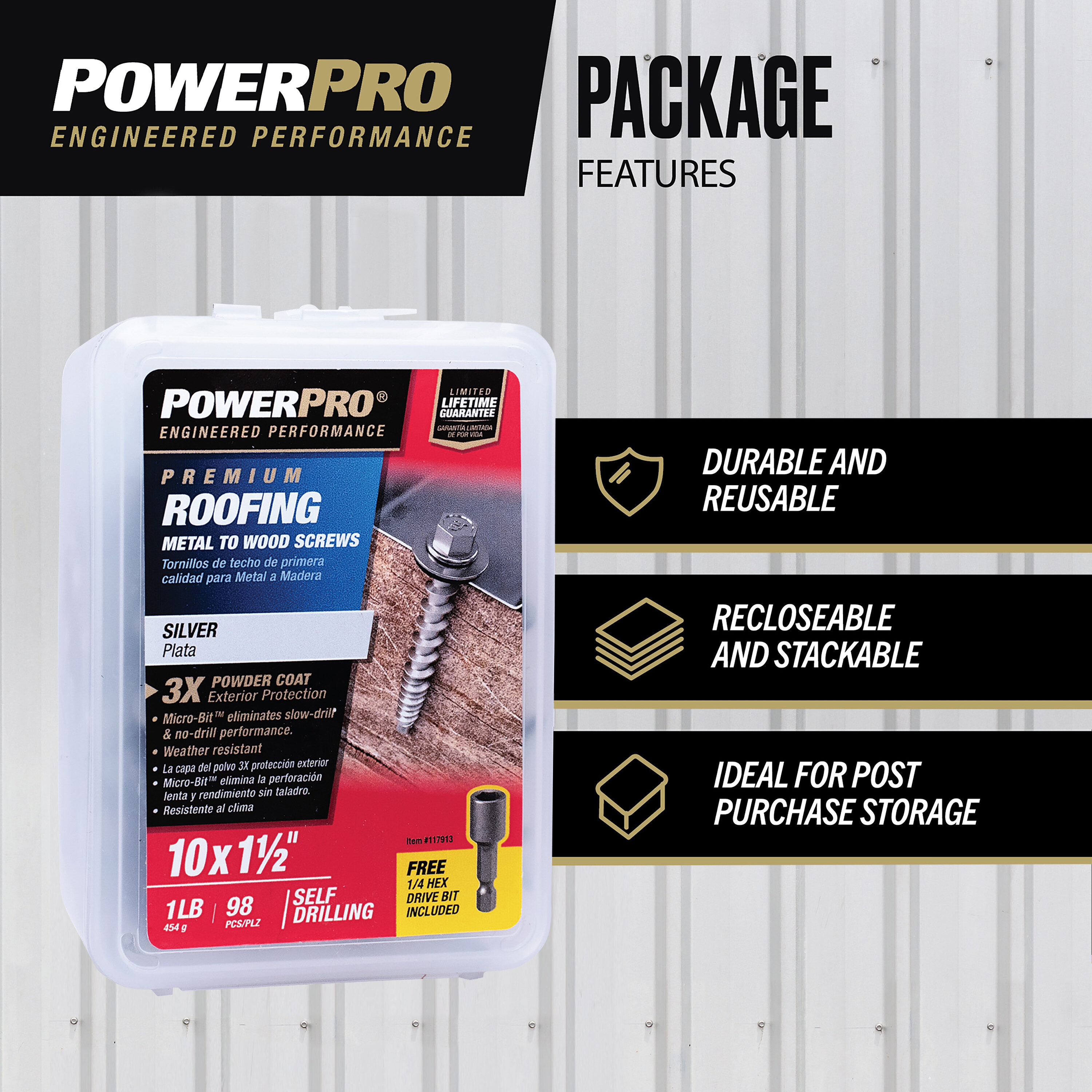 Power Pro 117948 Roofing-Screws - View #6