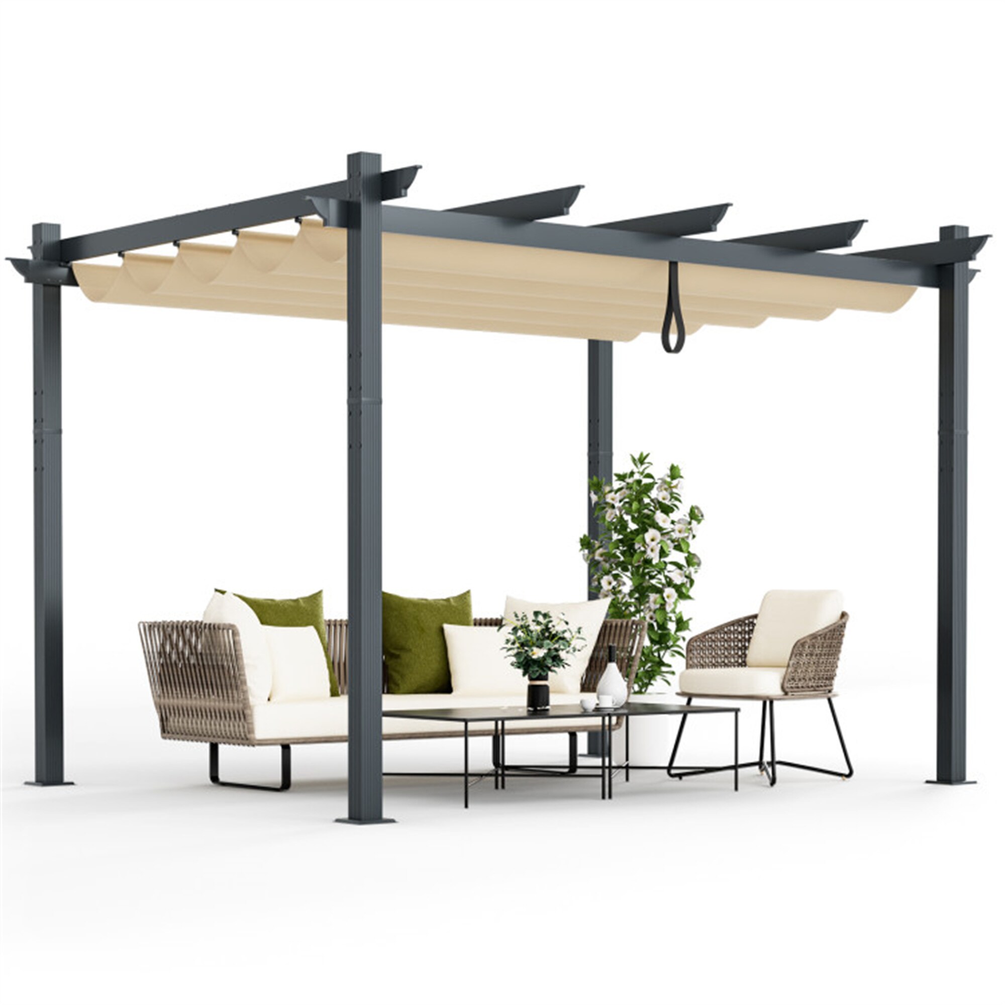 BABOOM BOM-10912BE-CO Wood-Resin-Gazebos - View #10