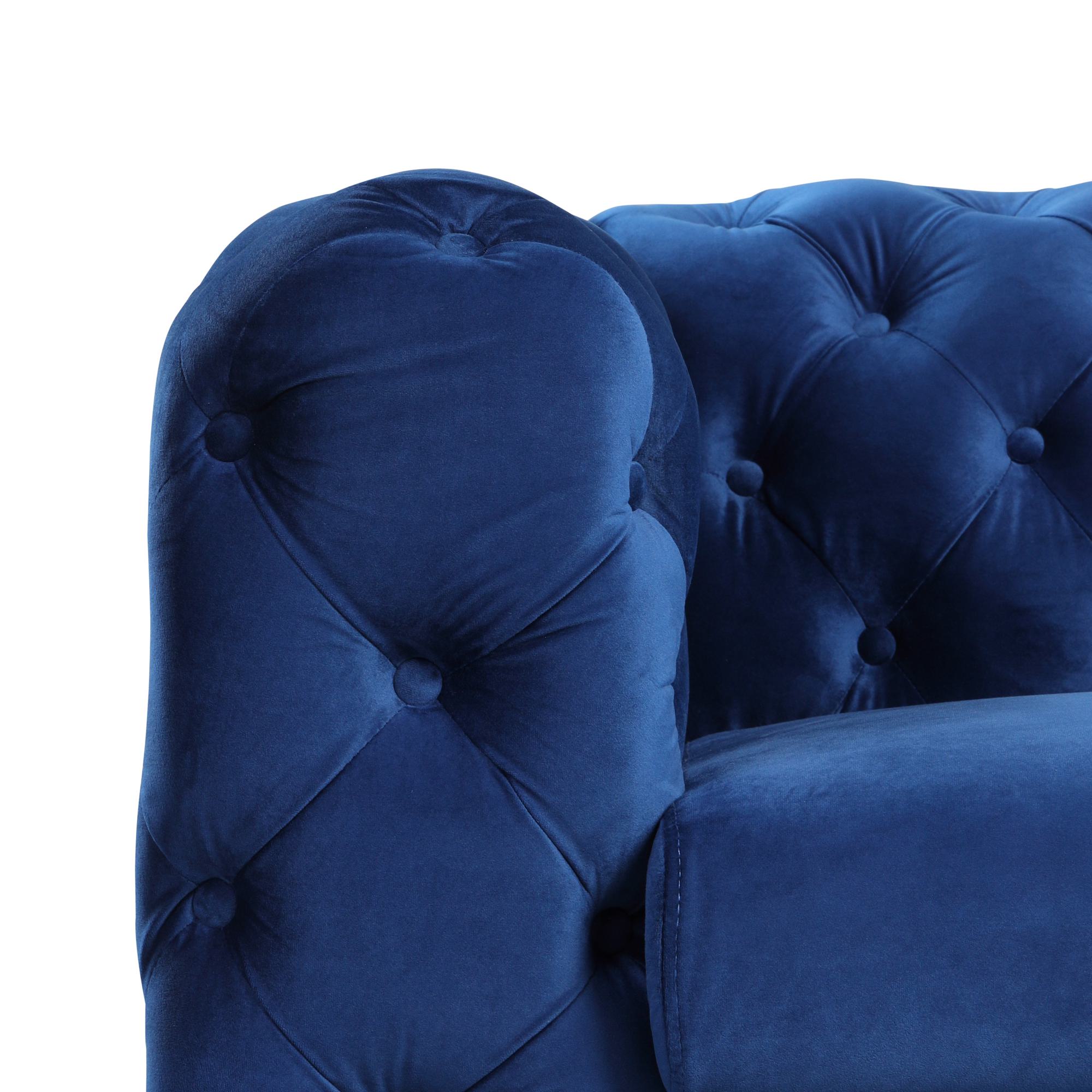 FARATI 8206-BLUE-3 Sofas-Loveseats - View #7