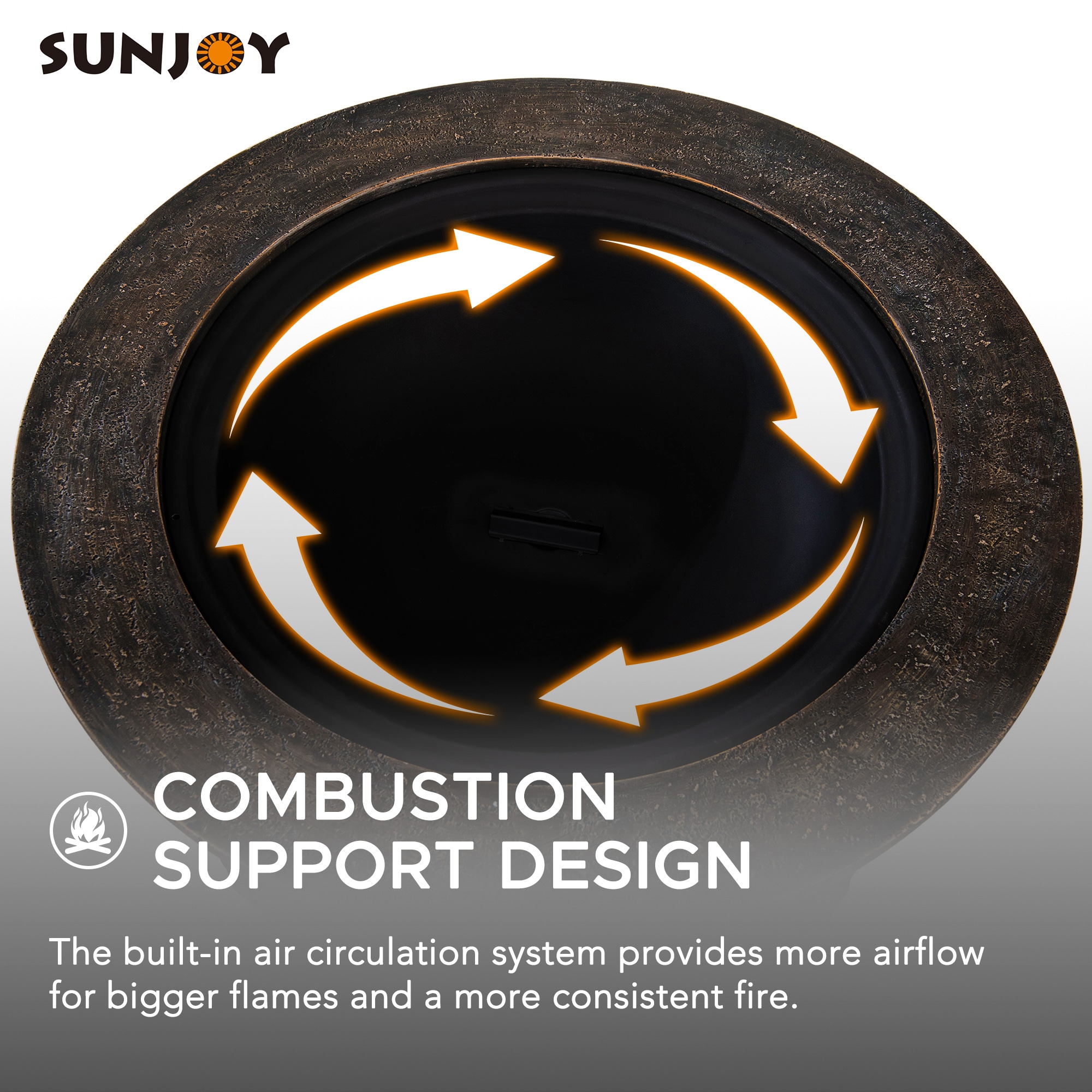 Sunjoy 168844 Outdoor-Woodburning-Firepits - View #4