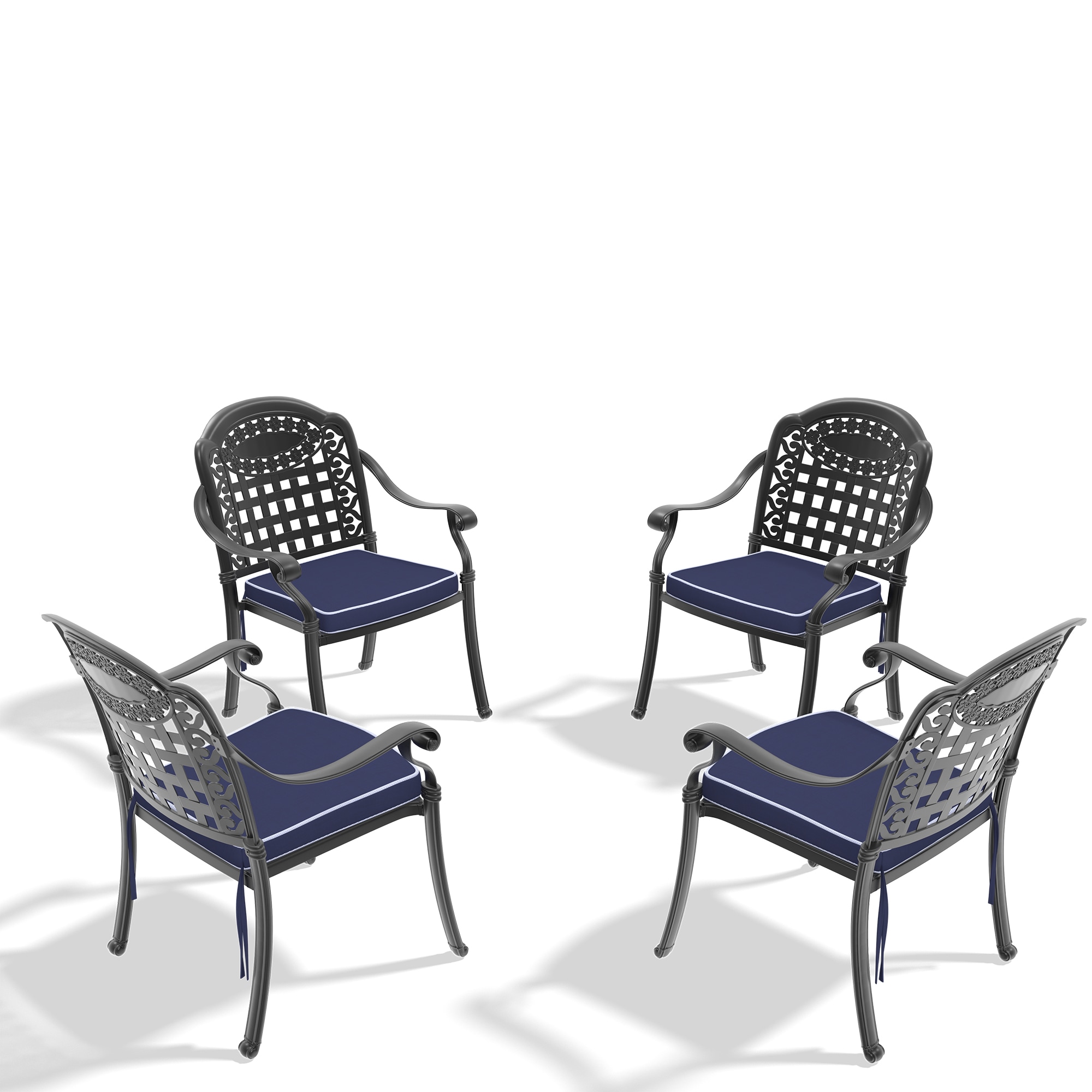 nicesure CSLBK6012CZ4RC Patio-Chairs - View #2