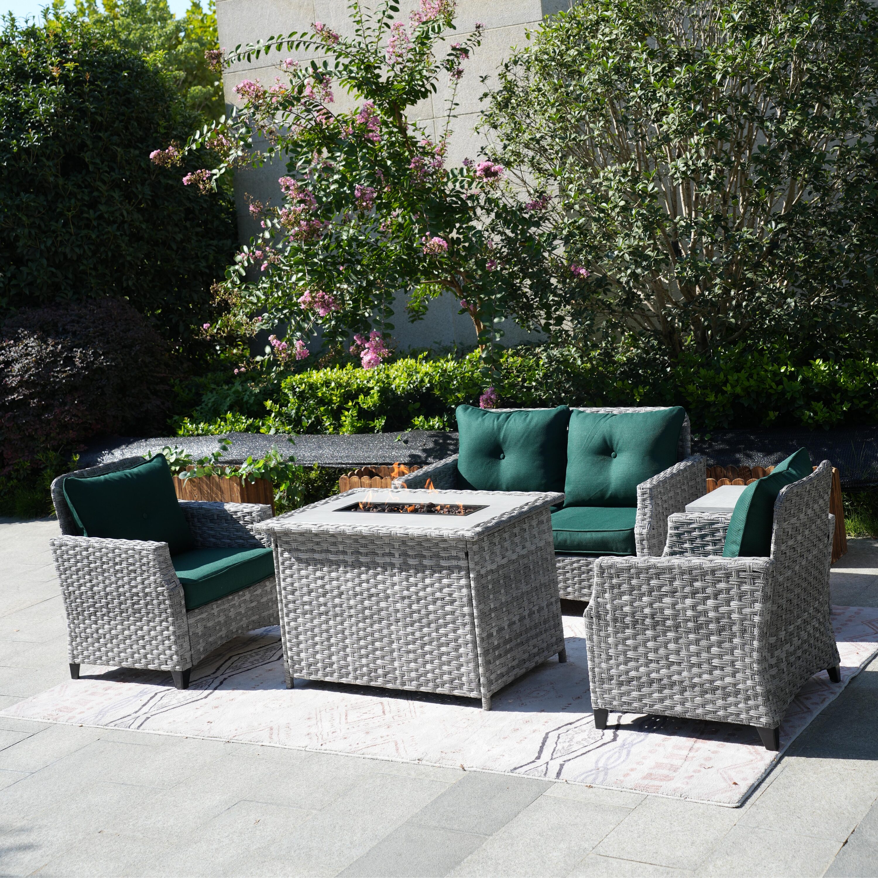 Direct Wicker DWG-1801H-CE Patio-Conversation-Sets - View #7