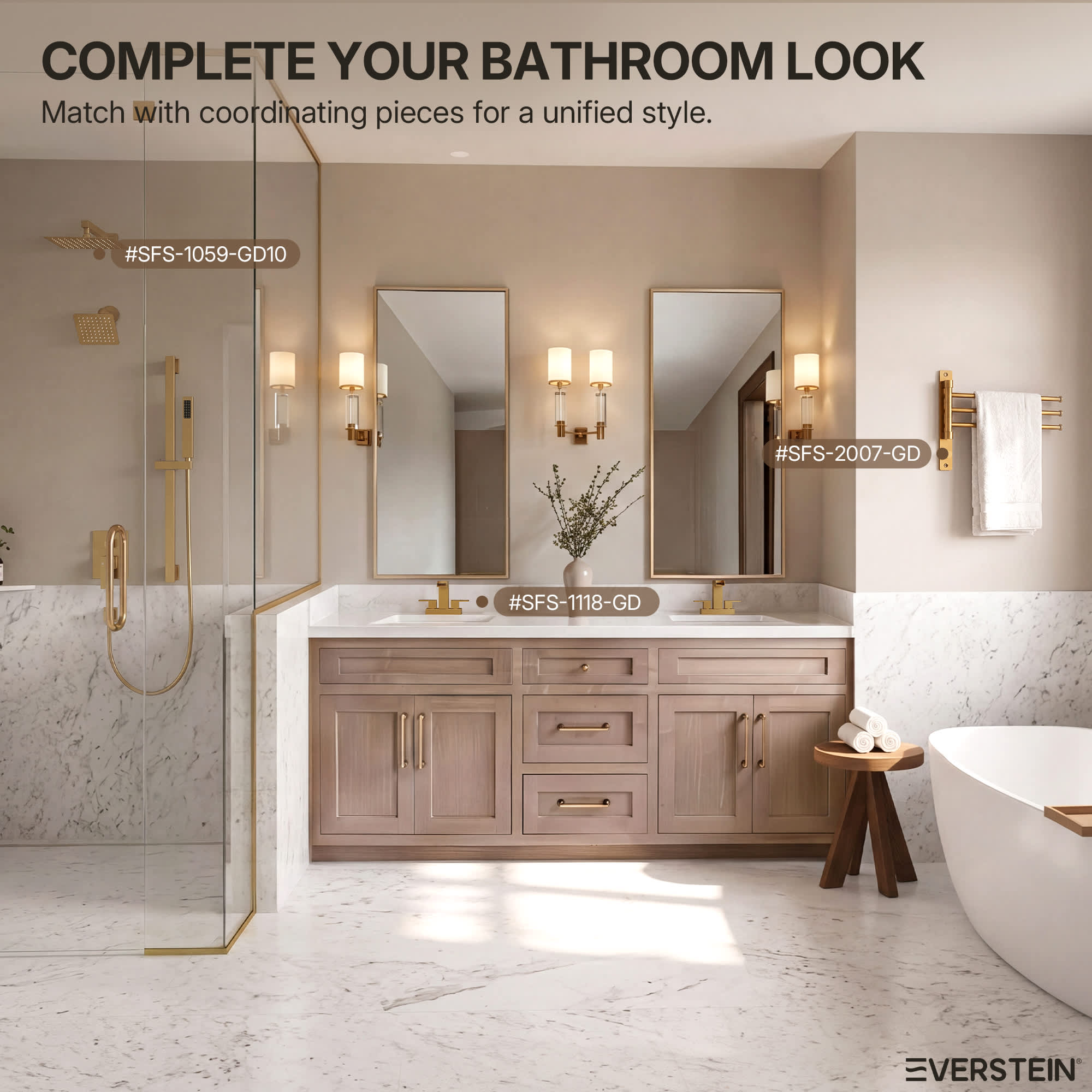 EVERSTEIN SFS-1118-GD Lavatory-Faucets - View #16