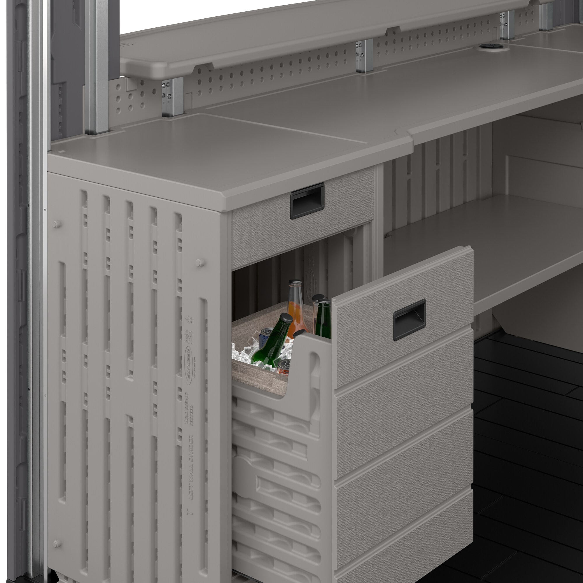 Suncast BMADWR1 Storage-Building-Accessories - View #4