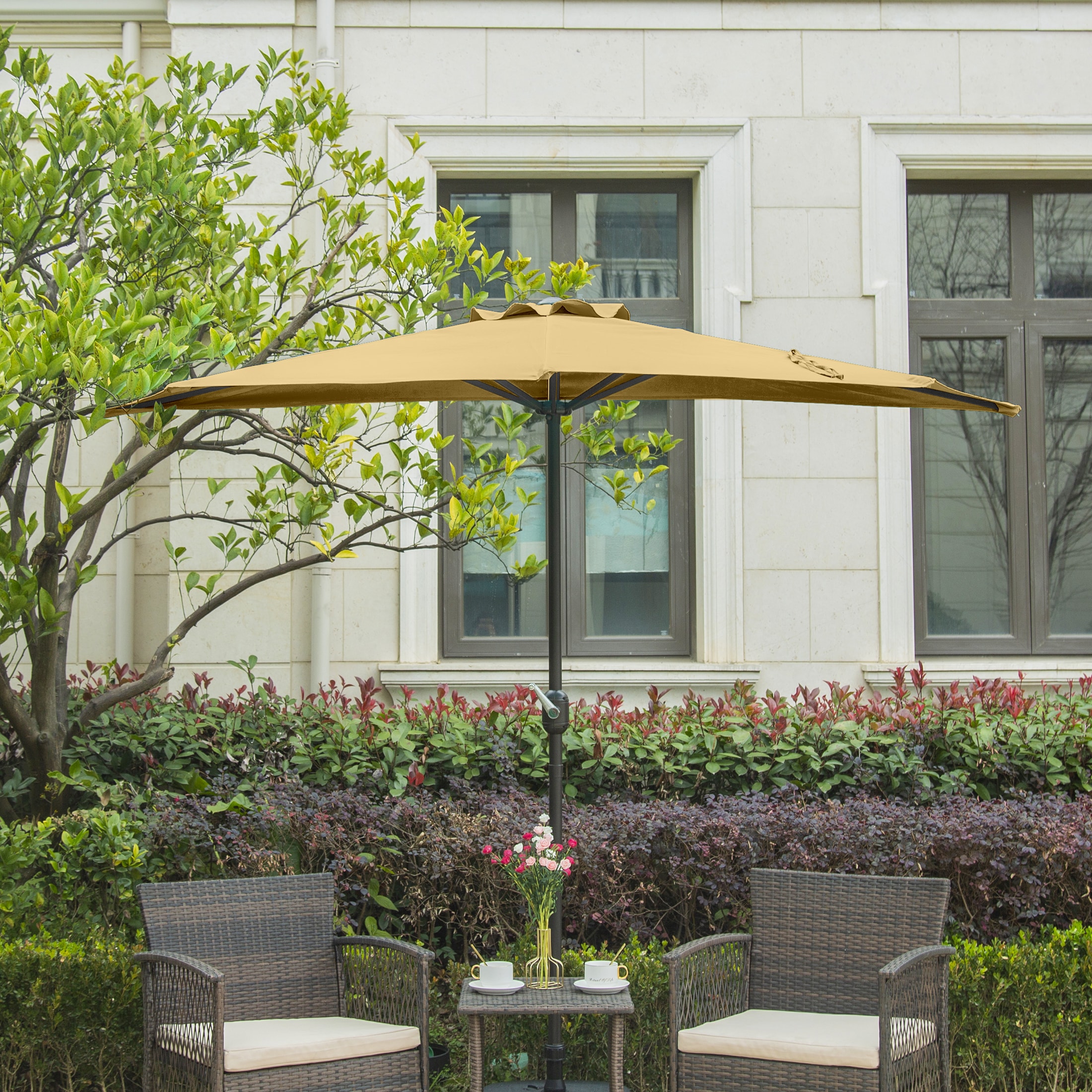 Westin Furniture OS3003-BG-981RDBZ Umbrellas-2 - View #2