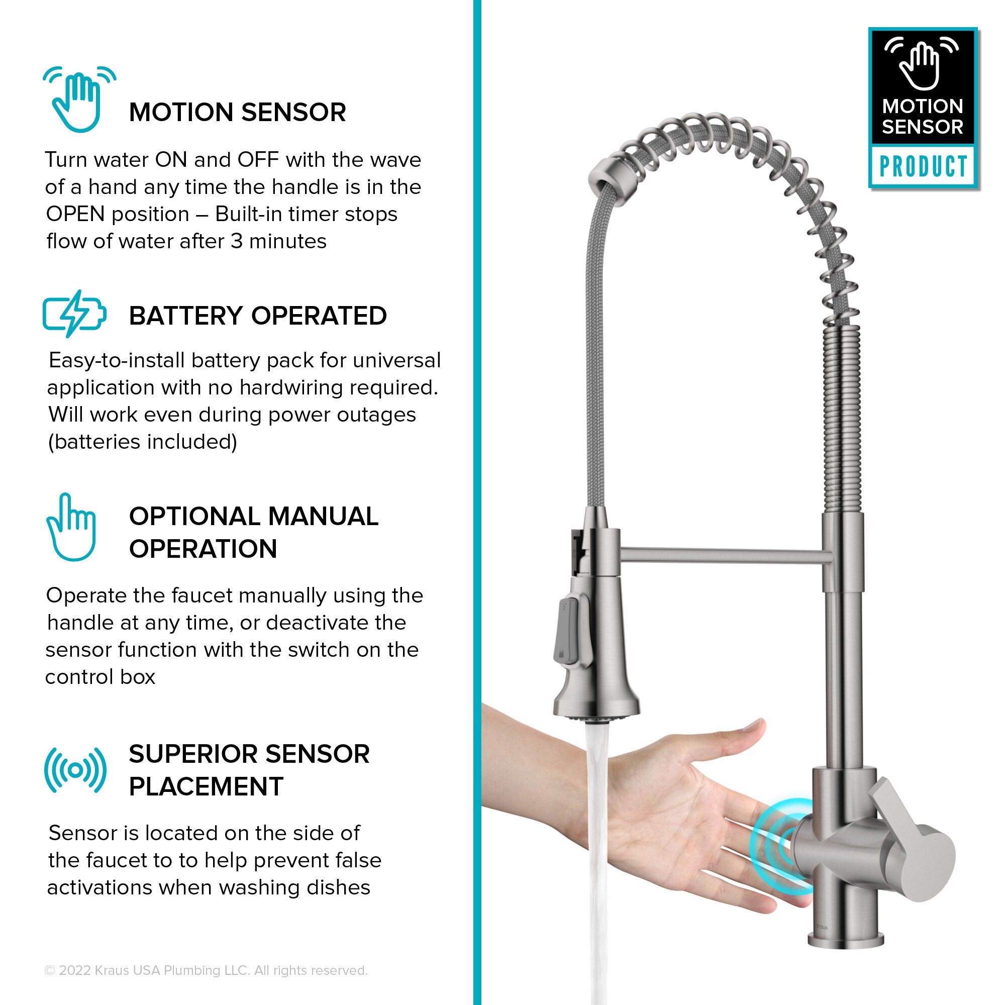 Kraus KSF-1691SFS Kitchen-Faucets - View #2