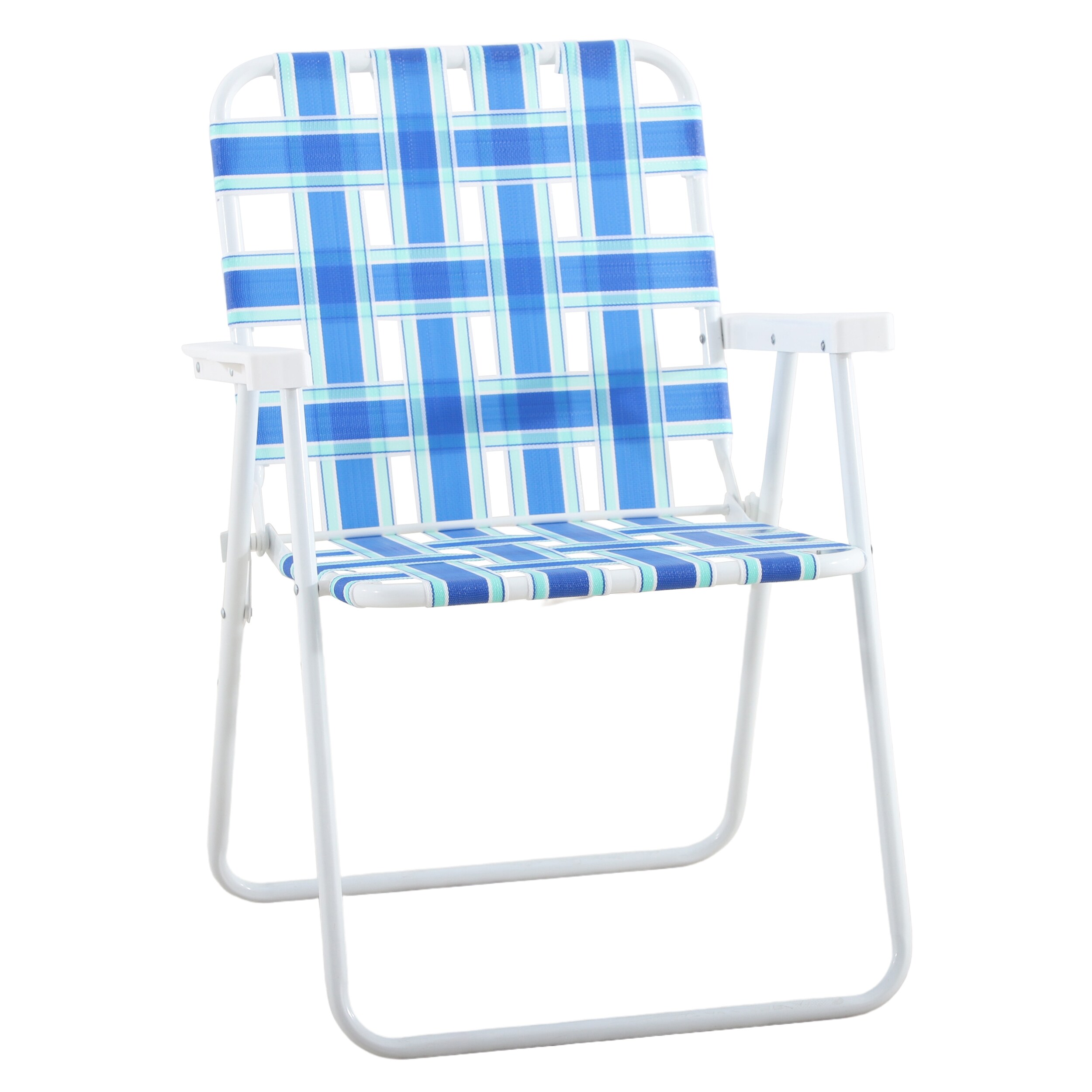 webstrap folding beach chair