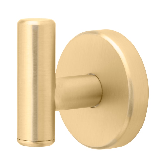 allen + roth Harlow Gold Single-Hook Wall Mount Towel Hook in the Towel  Hooks department at