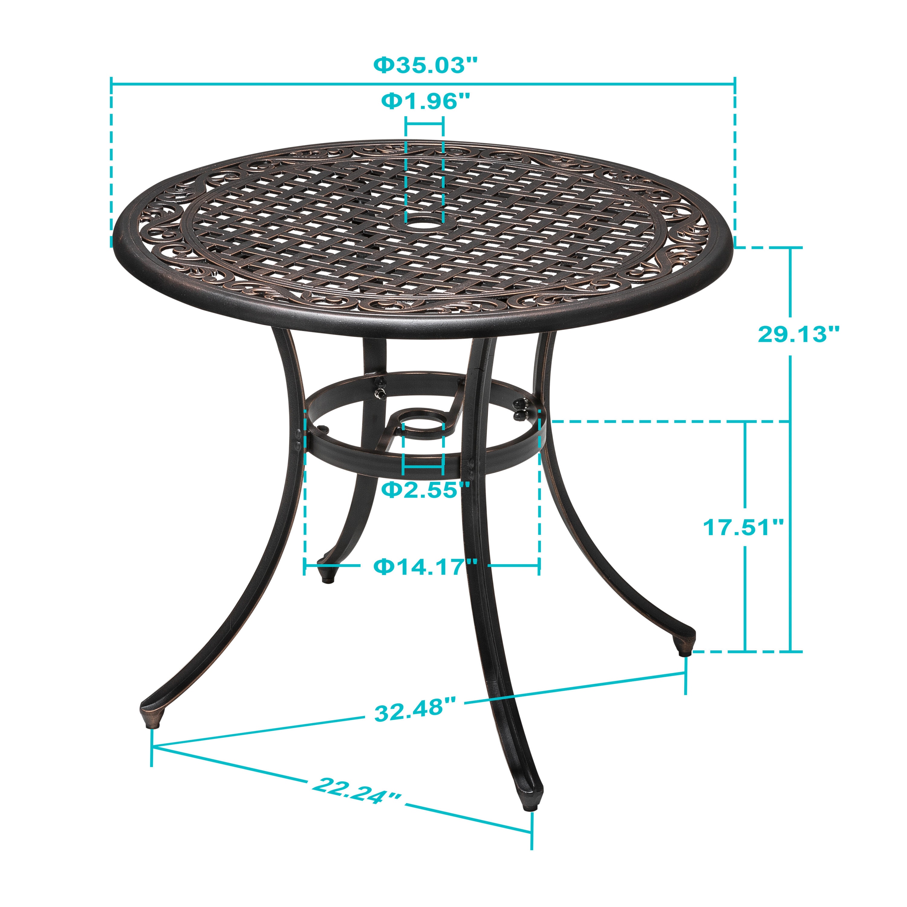 Nuu Garden CT002A Patio-Tables - View #5