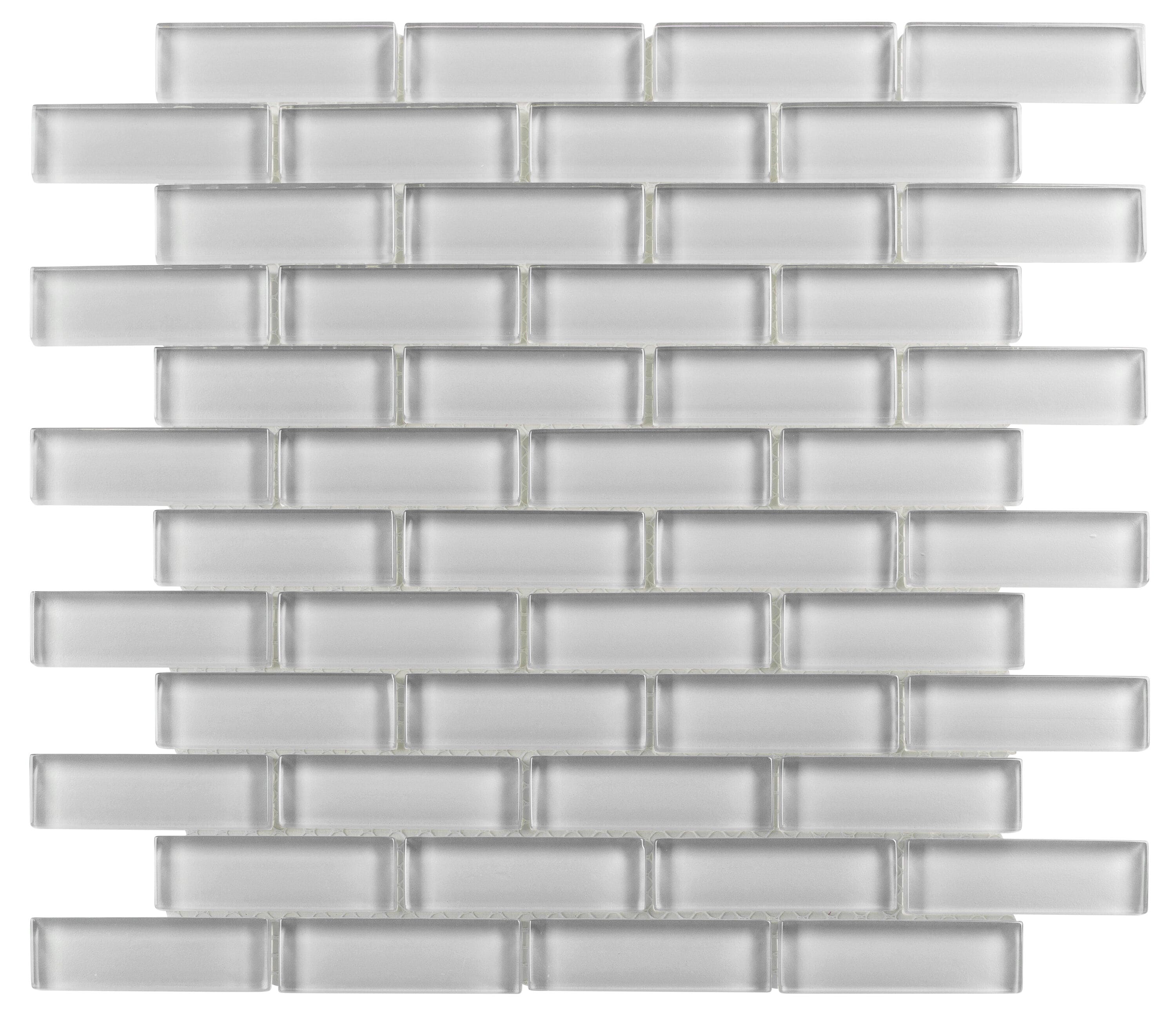 Andova Tiles SAM-ANDENC793 Sample- Diva 6-in x 6-in Polished Glass Brick Look Floor and Wall Tile