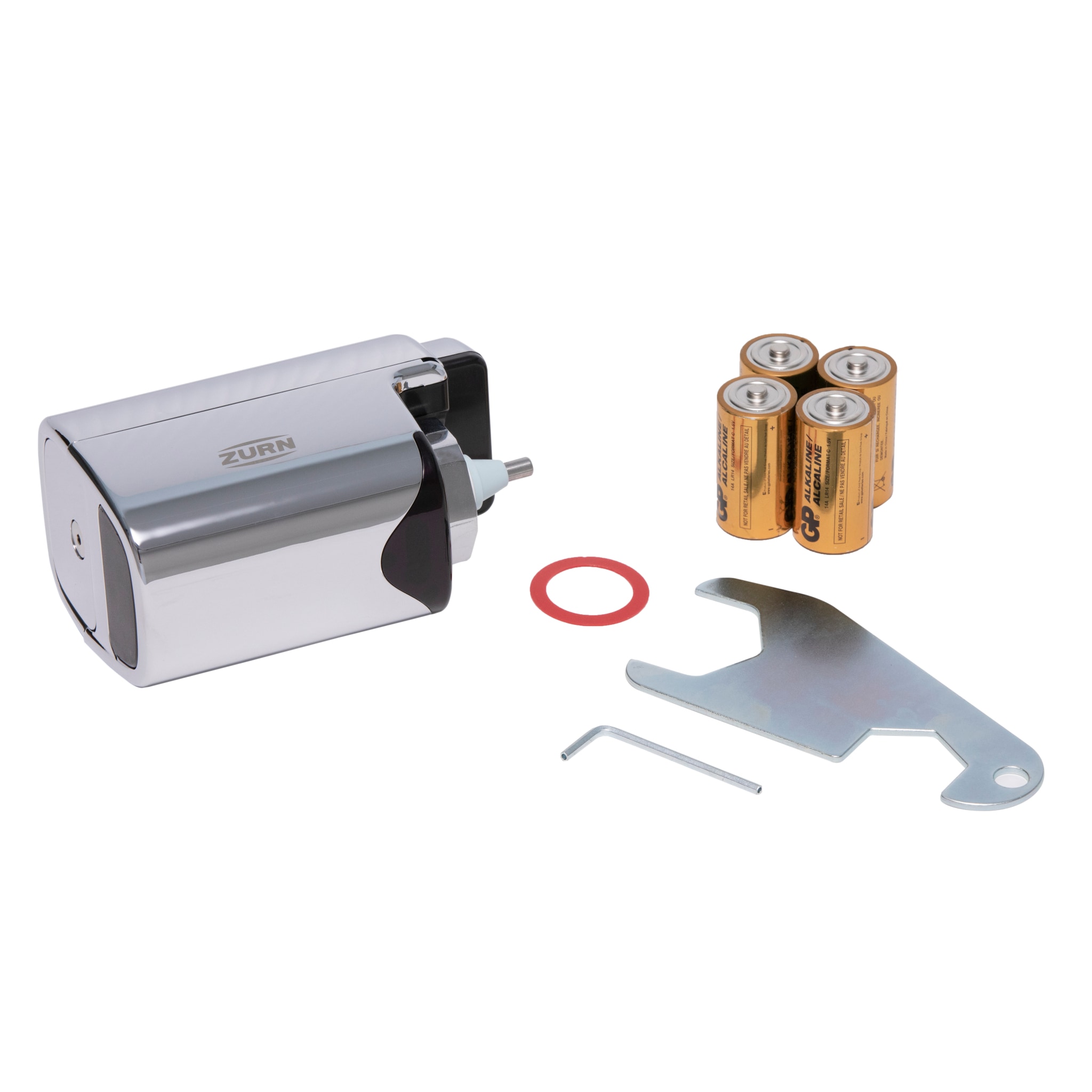 Zurn ZERK-SM Chrome Plated Brass Universal Fit Flush valve sensor for , Sloan, American Standard