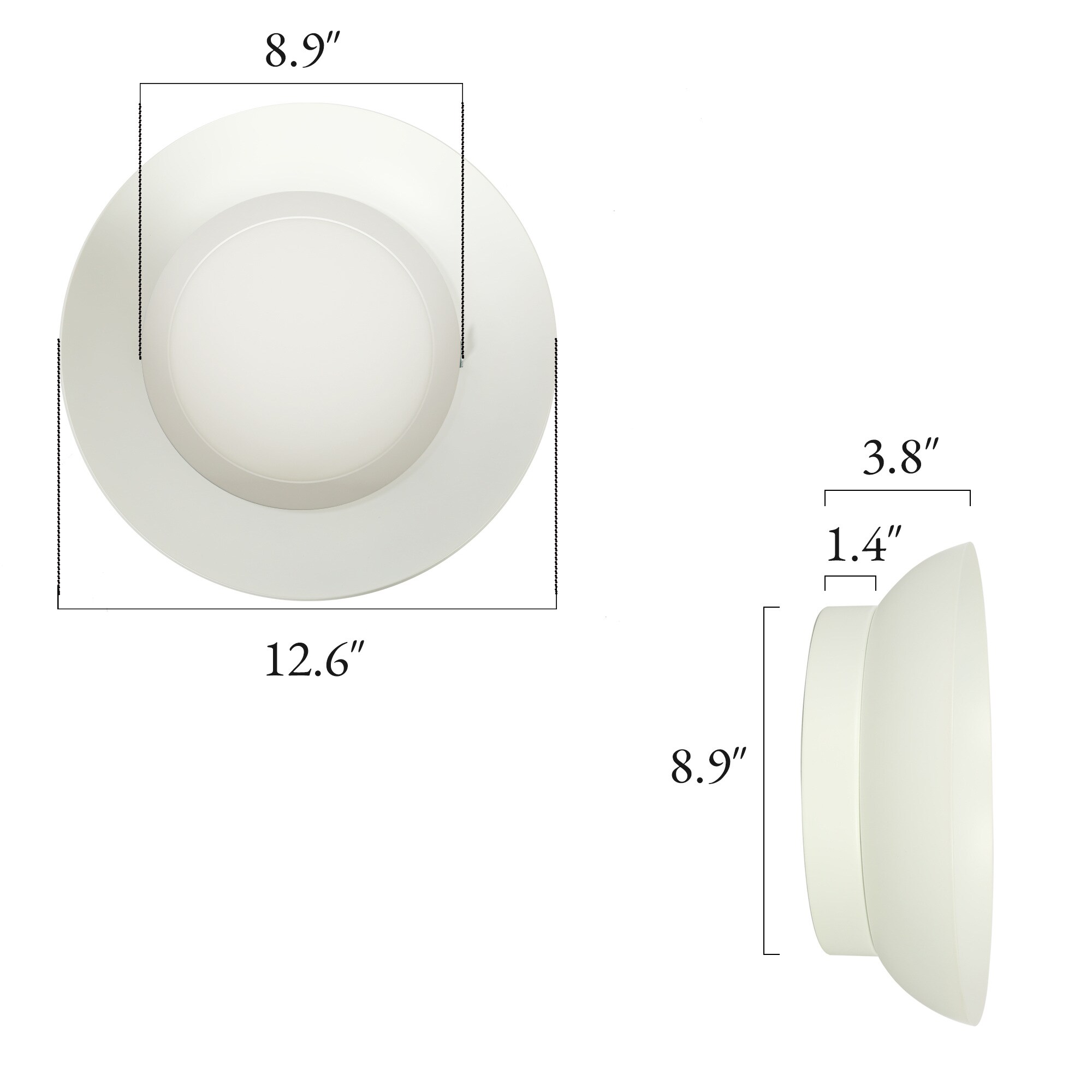 LNC IJVBIVLWSSC106WH9A flushmounts - View #3