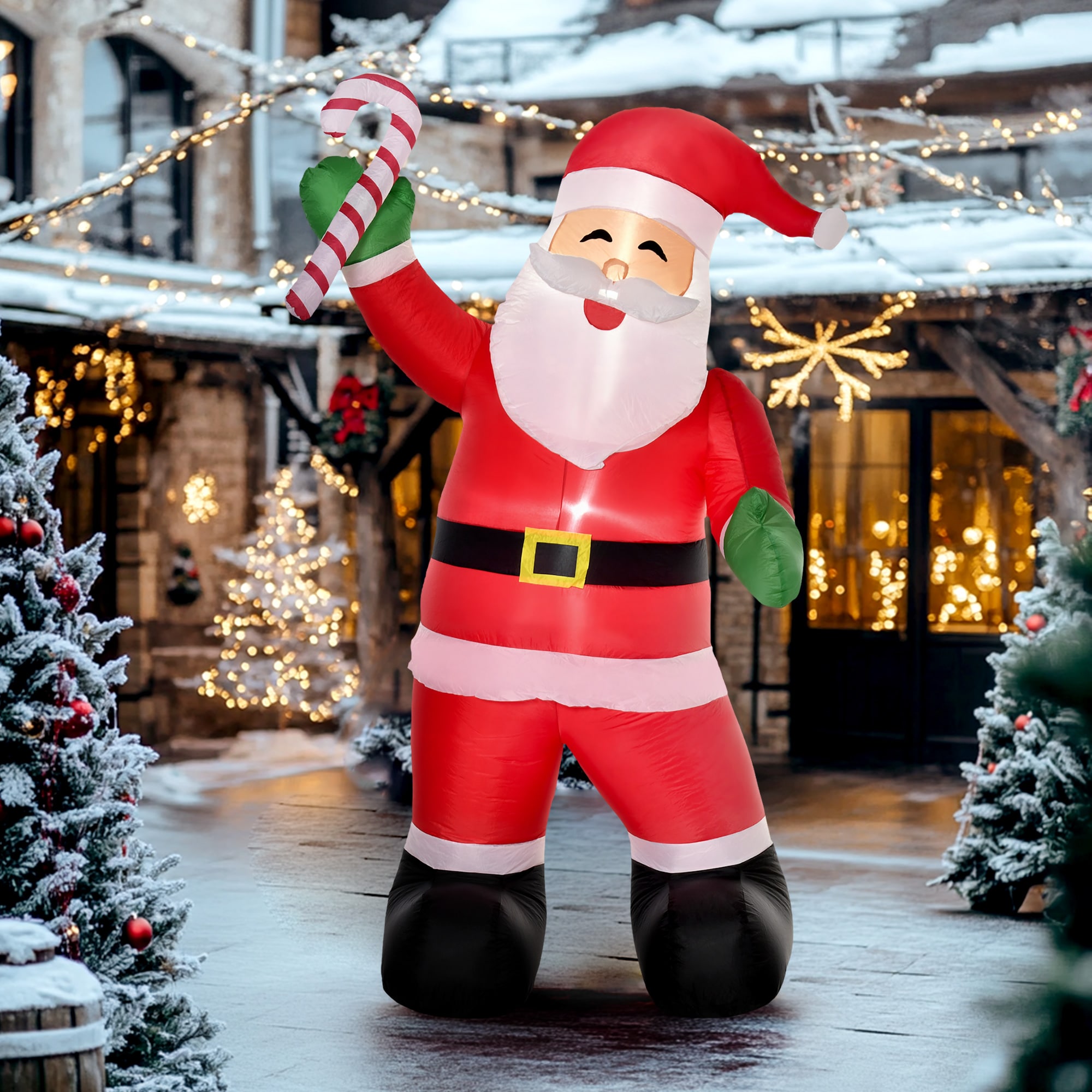 HomCom 844-244 Christmas-Inflatables - View #4