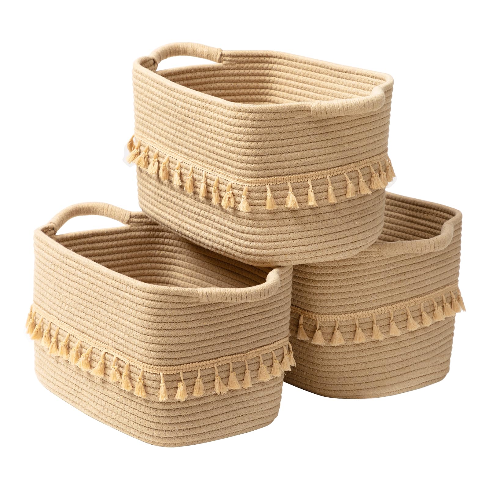 CYQBD Baskets Jute Storage Organizing