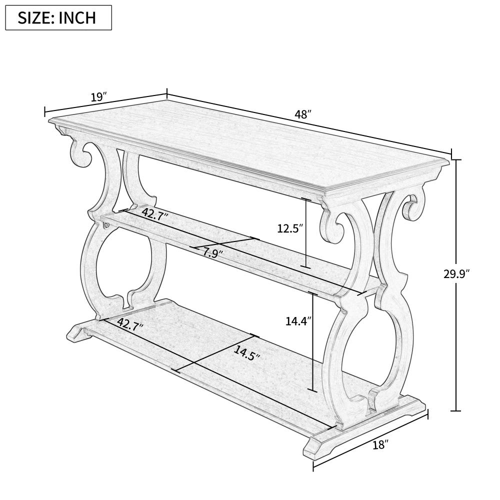 CASAINC TR-WF197118AAK Console-Sofa-Tables - View #15