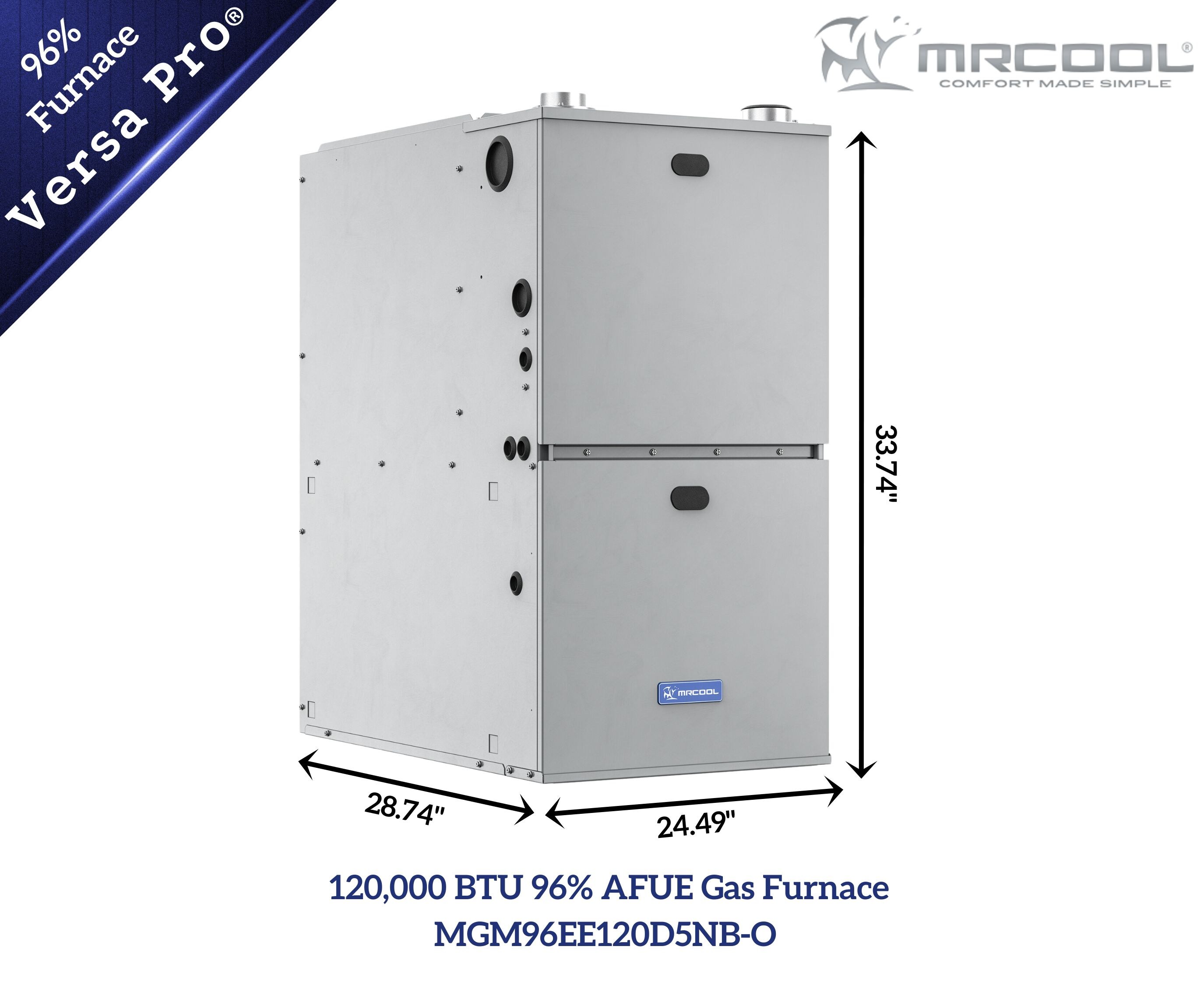 MRCOOL MGM96EE120D5NB-O Air-Furnace - View #6