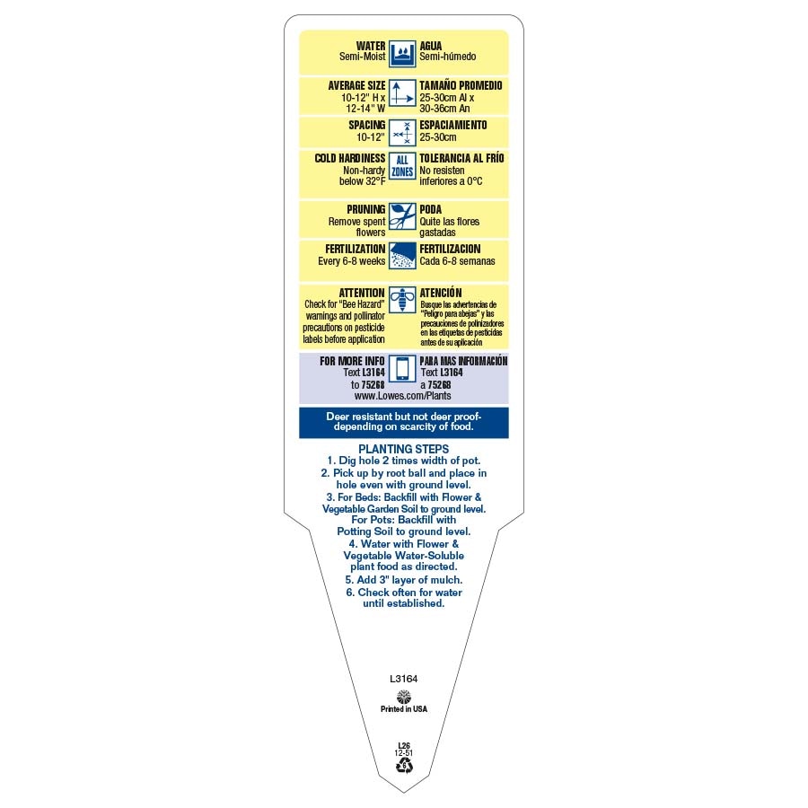 Lowe's 62272 annuals - View #3