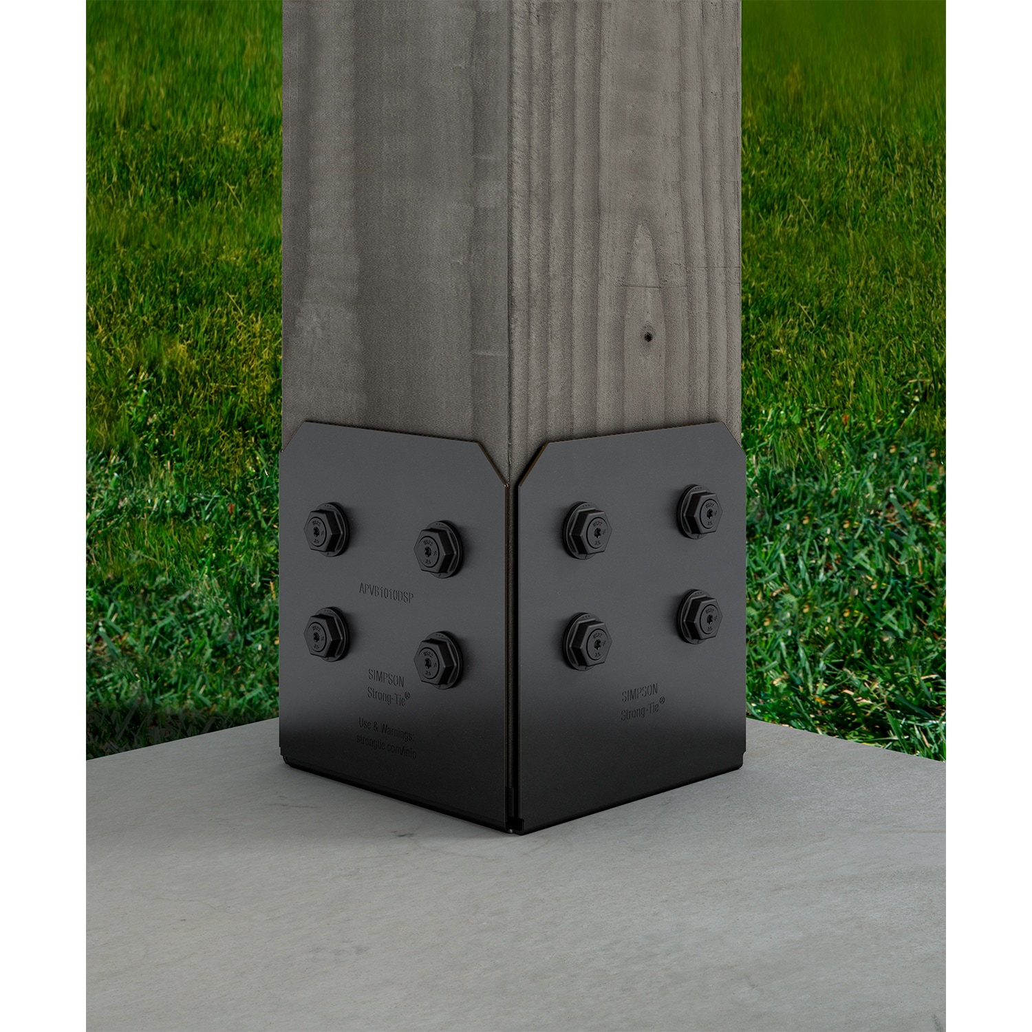 Simpson Strong-Tie APVB1010DSP Post-Base-Caps - View #2