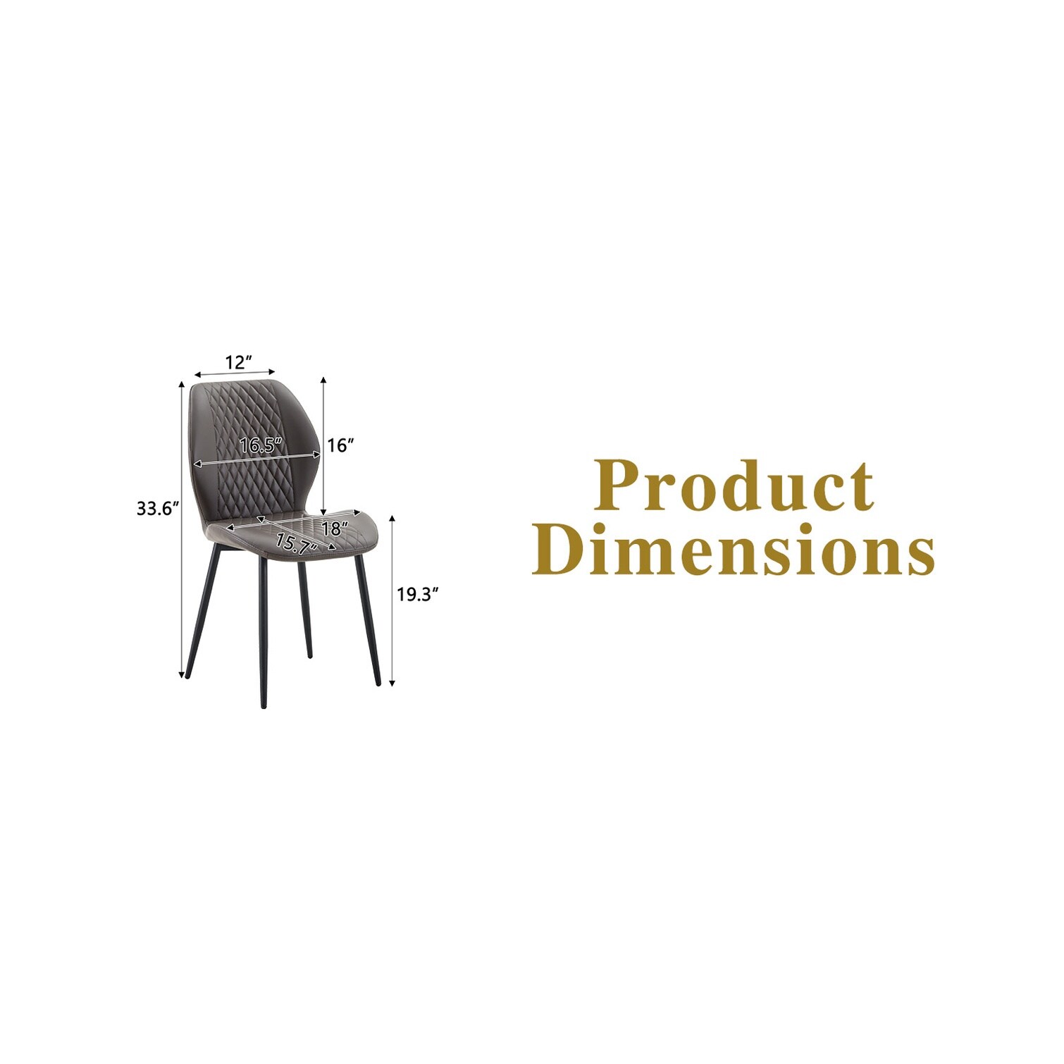 FlowLuxe U1TEFJIMB477 Dining-Chairs - View #5