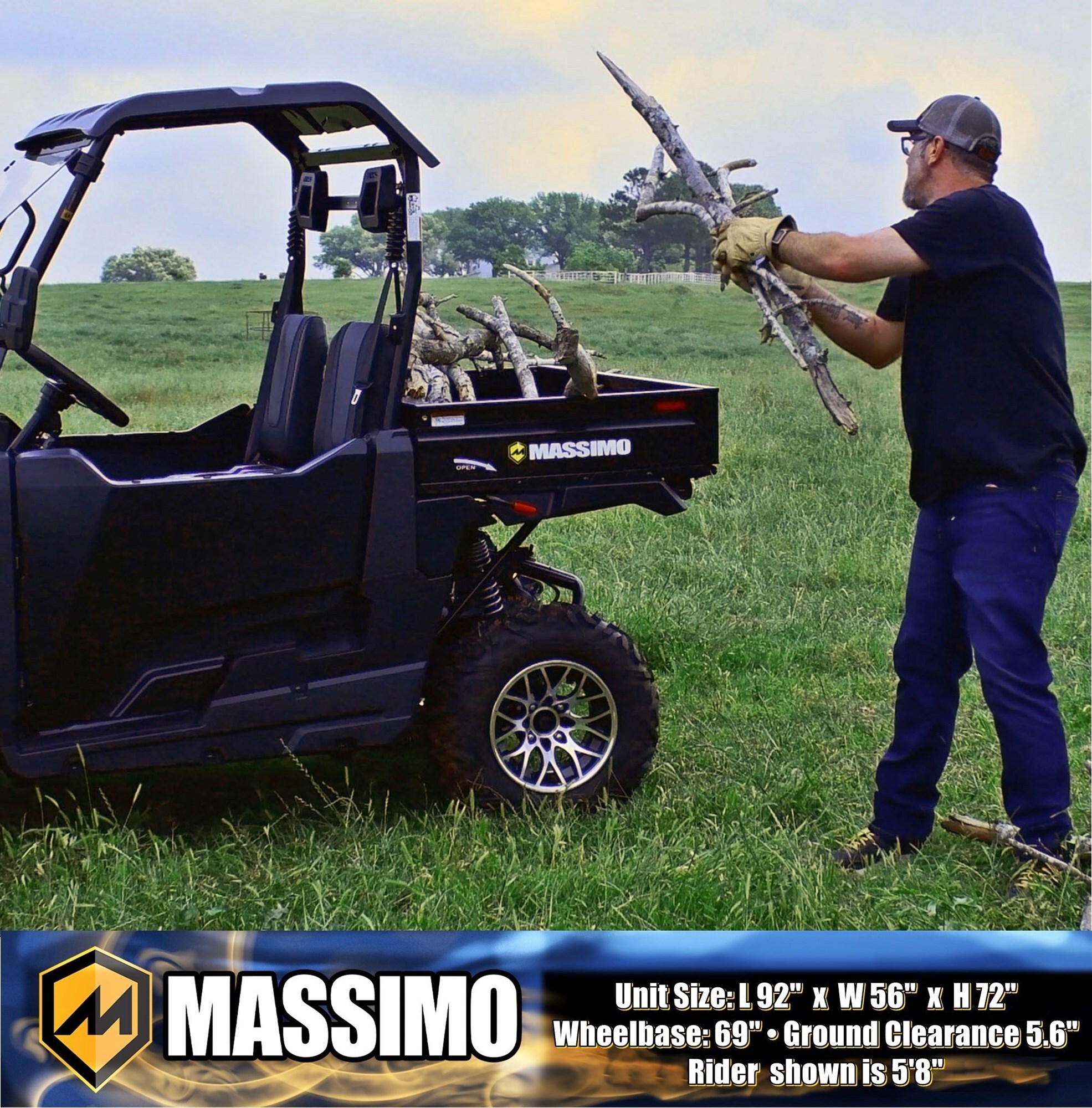 Massimo MMS-BK250-RD Motorized-Vehicles - View #3