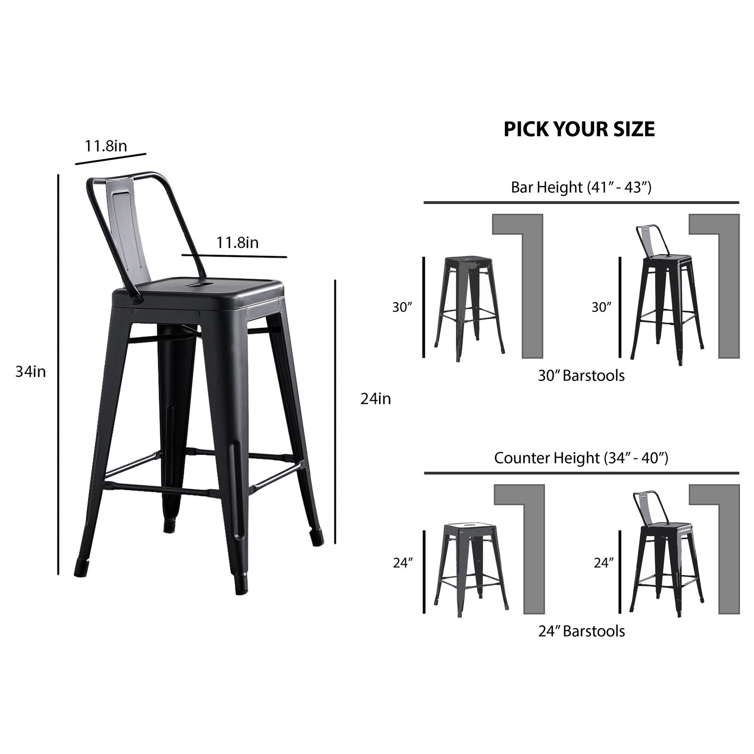 FlowLuxe XLFGLFIWF86L stools - View #4