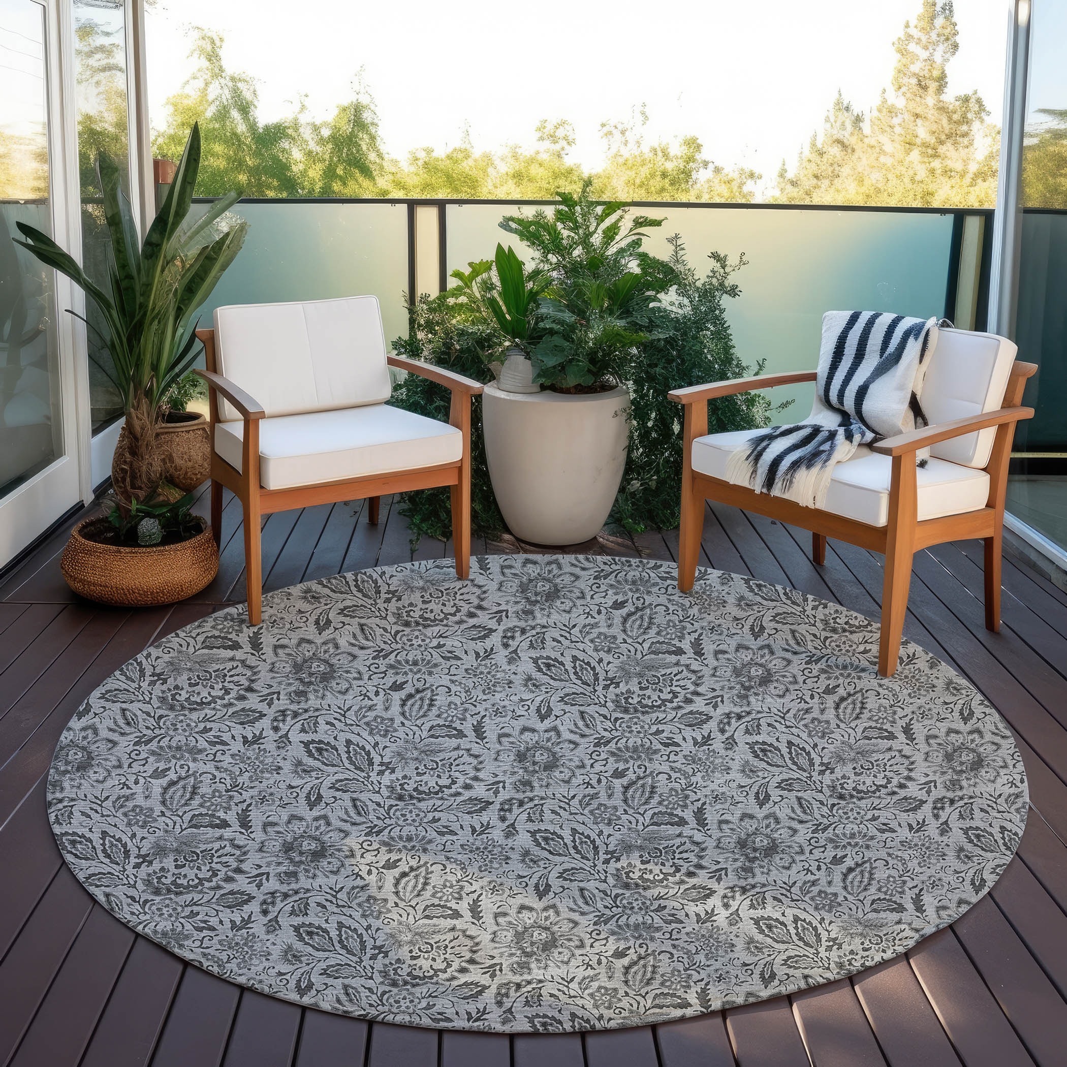 Addison Rugs ACN660GY8RO rugs - View #7