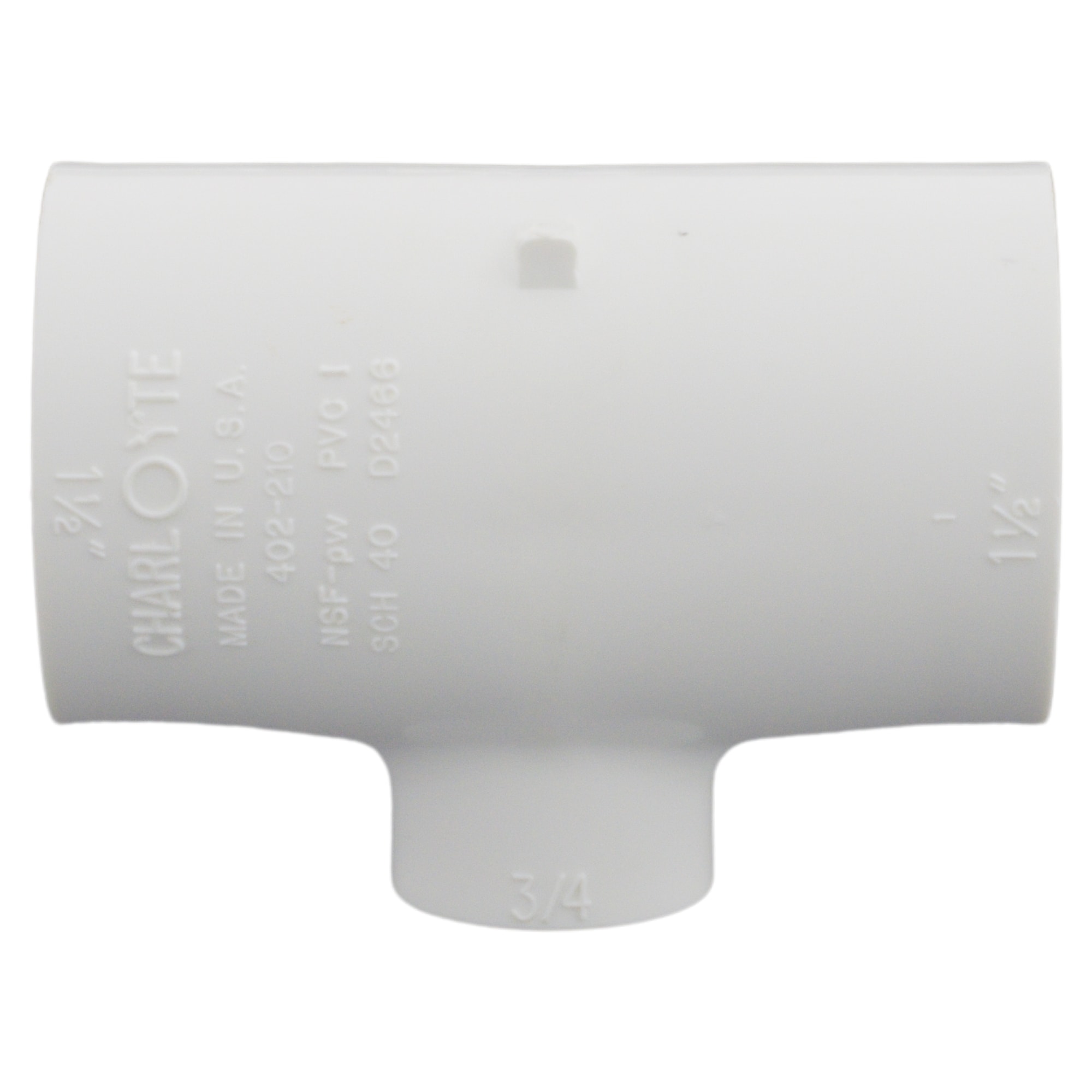 Charlotte Pipe PVC 02401  4400 Pvc-Pressure-Sch-40-Fittings - View #6