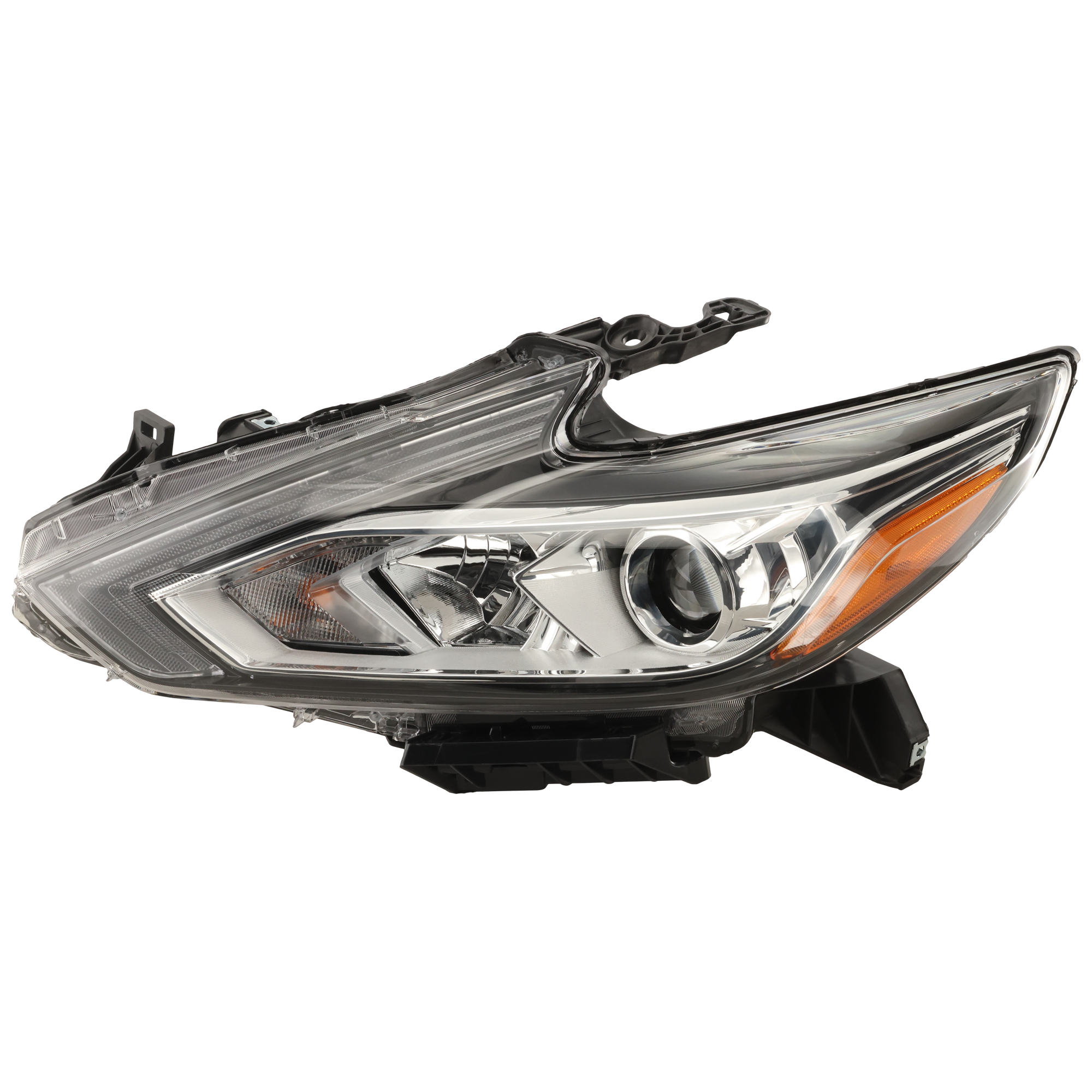 Garage-Pro JCWREPT100336GP Headlight For Nissan Altima 2016-2018 Lh Assembly Halogen Chrome Interior