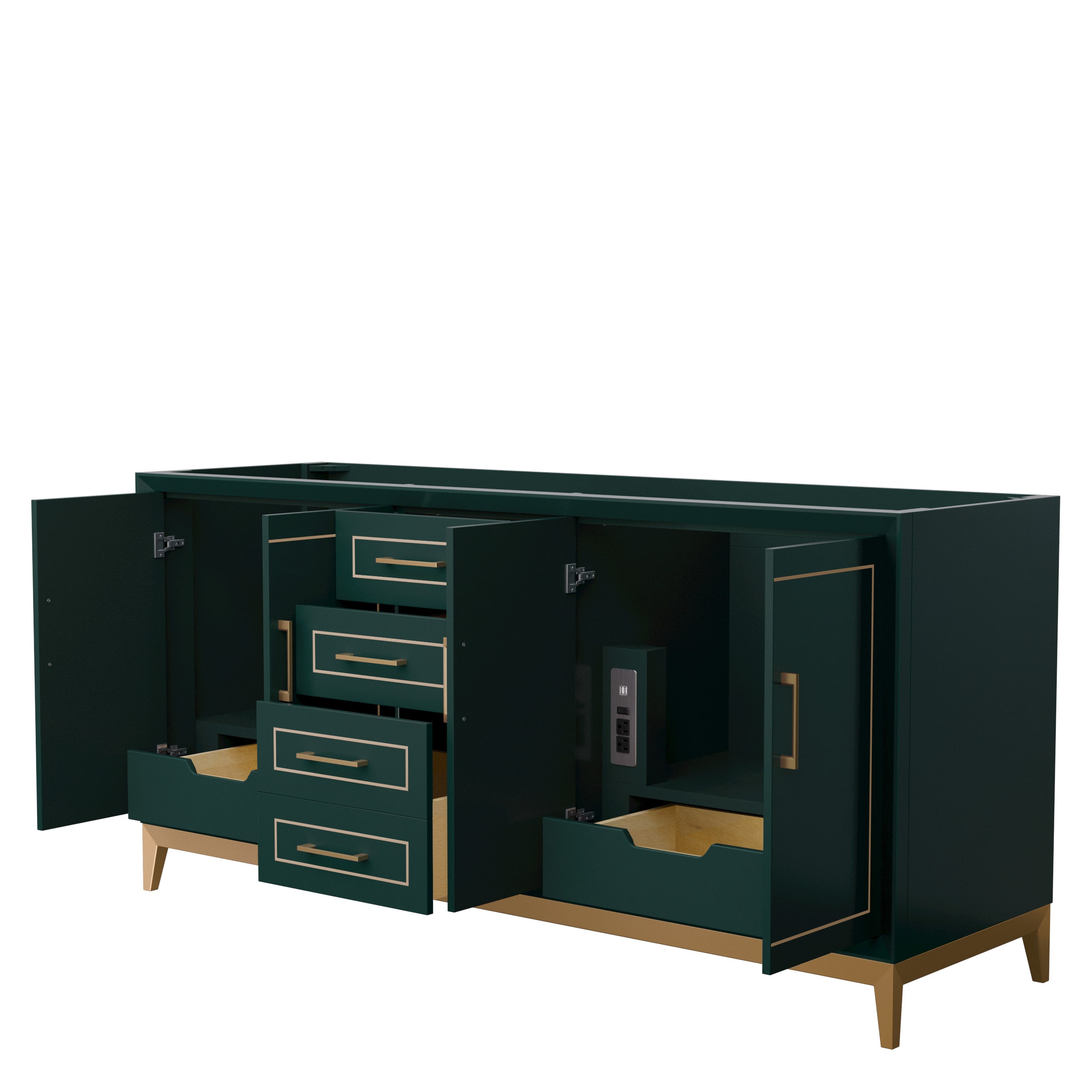 Wyndham Collection WCH515172DGSCXSXXMXX vanities - View #2