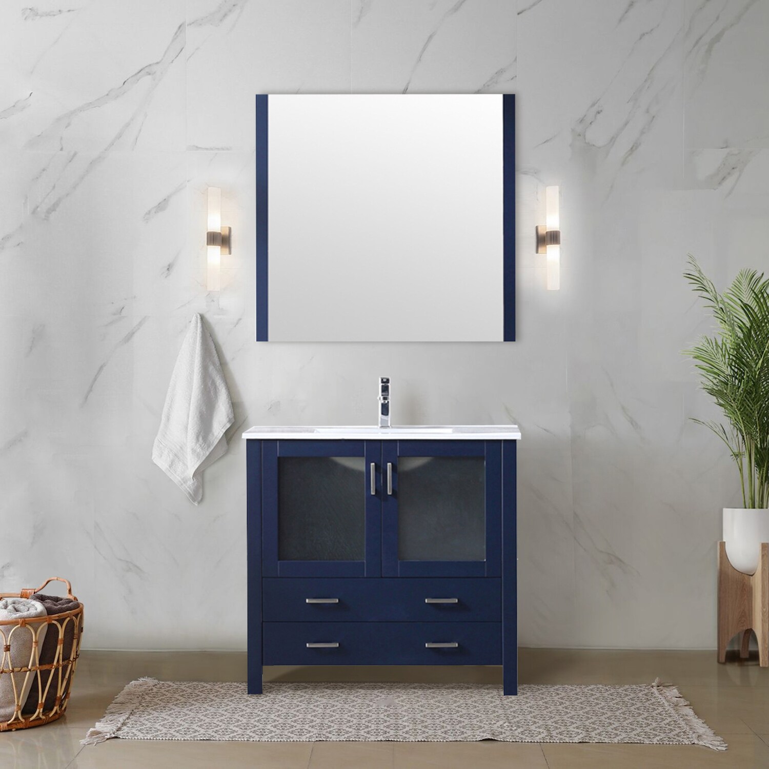 Lexora LV341836SEESM34 Bath-Vanity-Combo - View #6