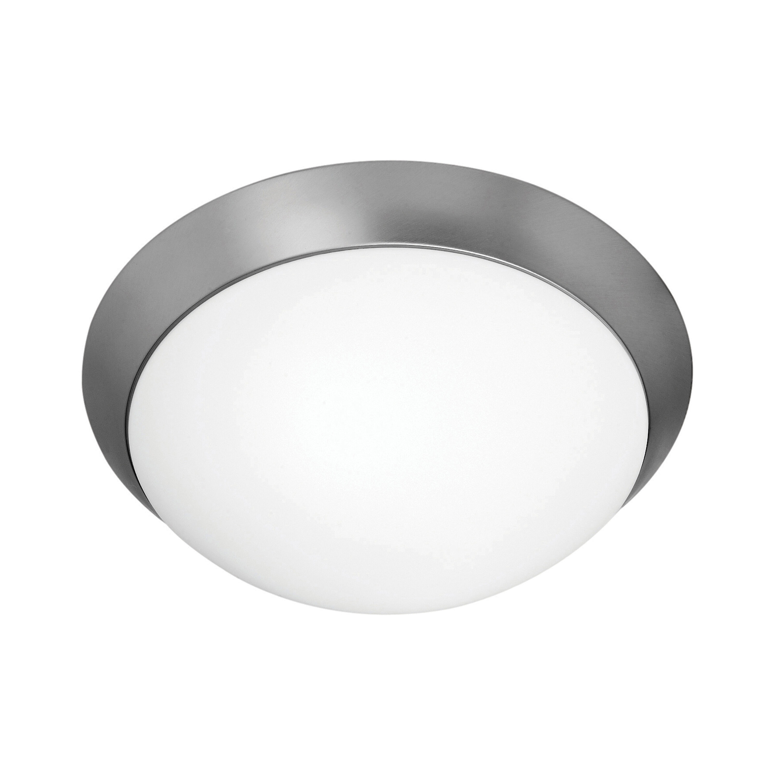 Access Lighting 20625-BS/OPL Cobalt 2 -Light Brushed Steel Indoor/Outdoor Flush Mount Light