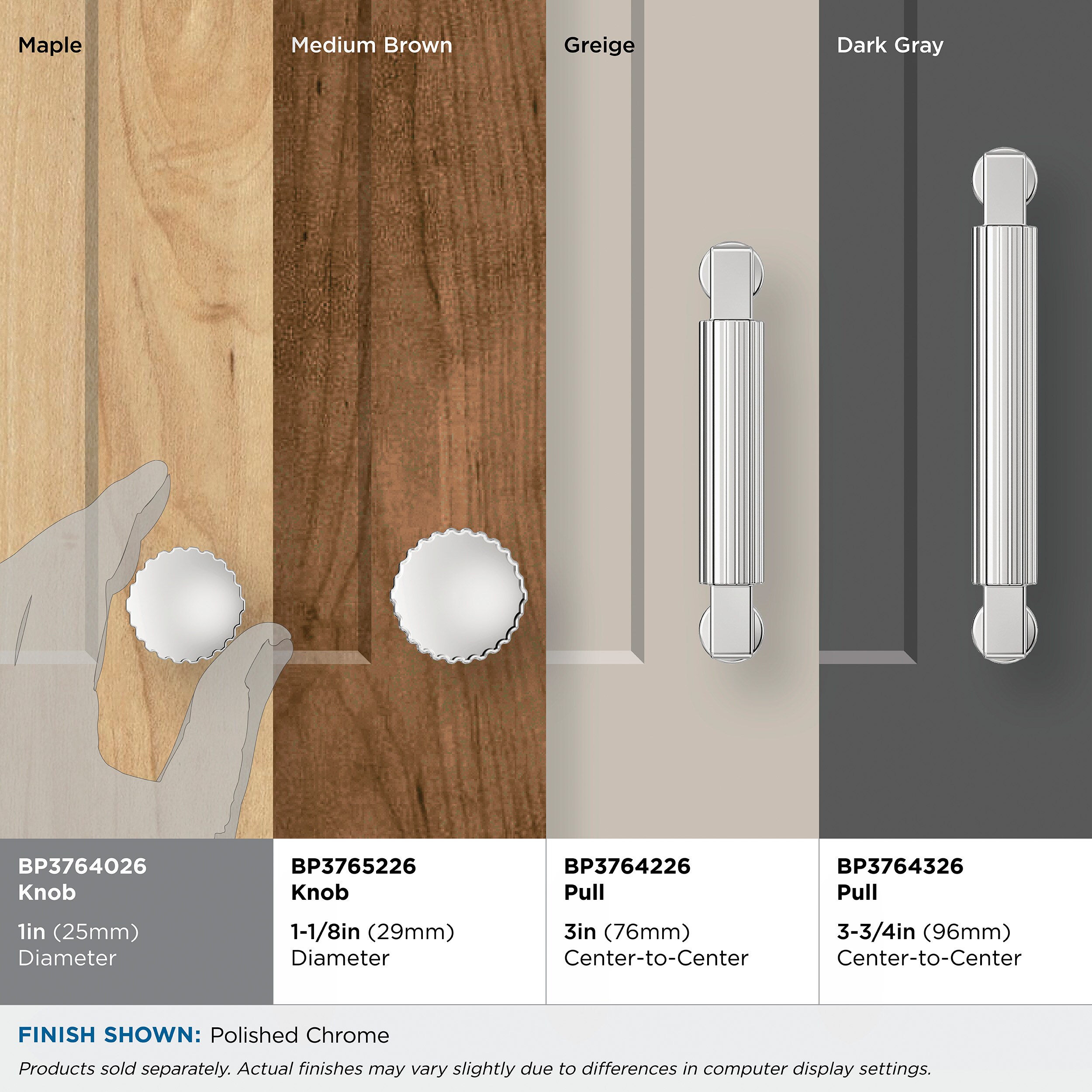 Amerock BP3764026 Cabinet-Knobs - View #7