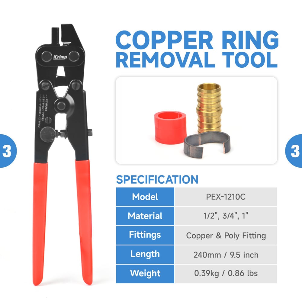 IWISS IWS-1807CN Pex-Crimp-Fittings - View #4