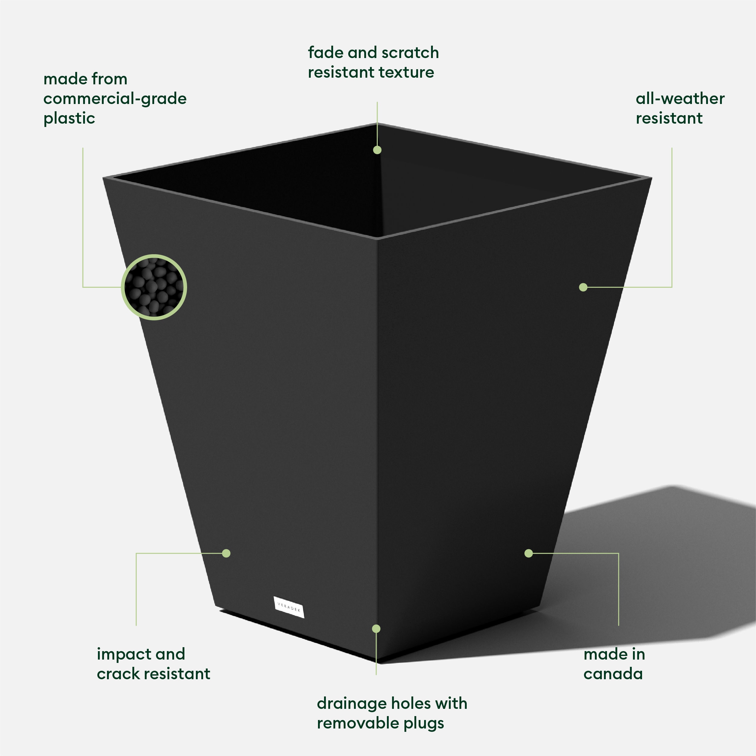 Veradek NBV22B-2PK Planter-Window-Box - View #2