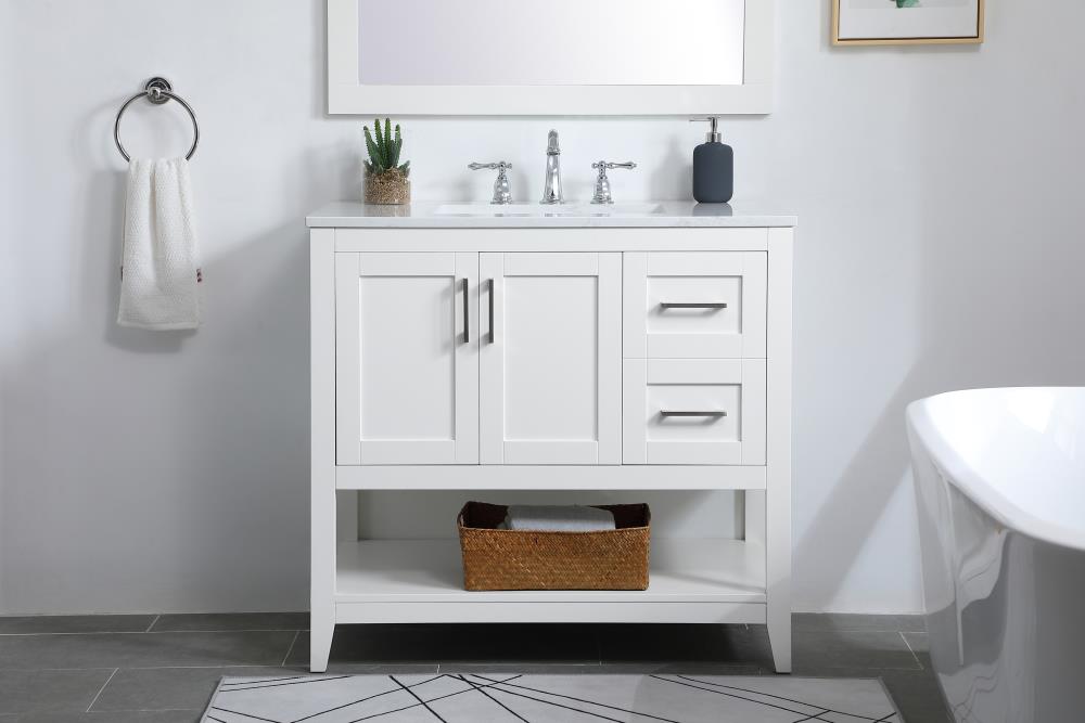 Elegant Decor FI48036WH Bath-Vanity-Combo - View #2