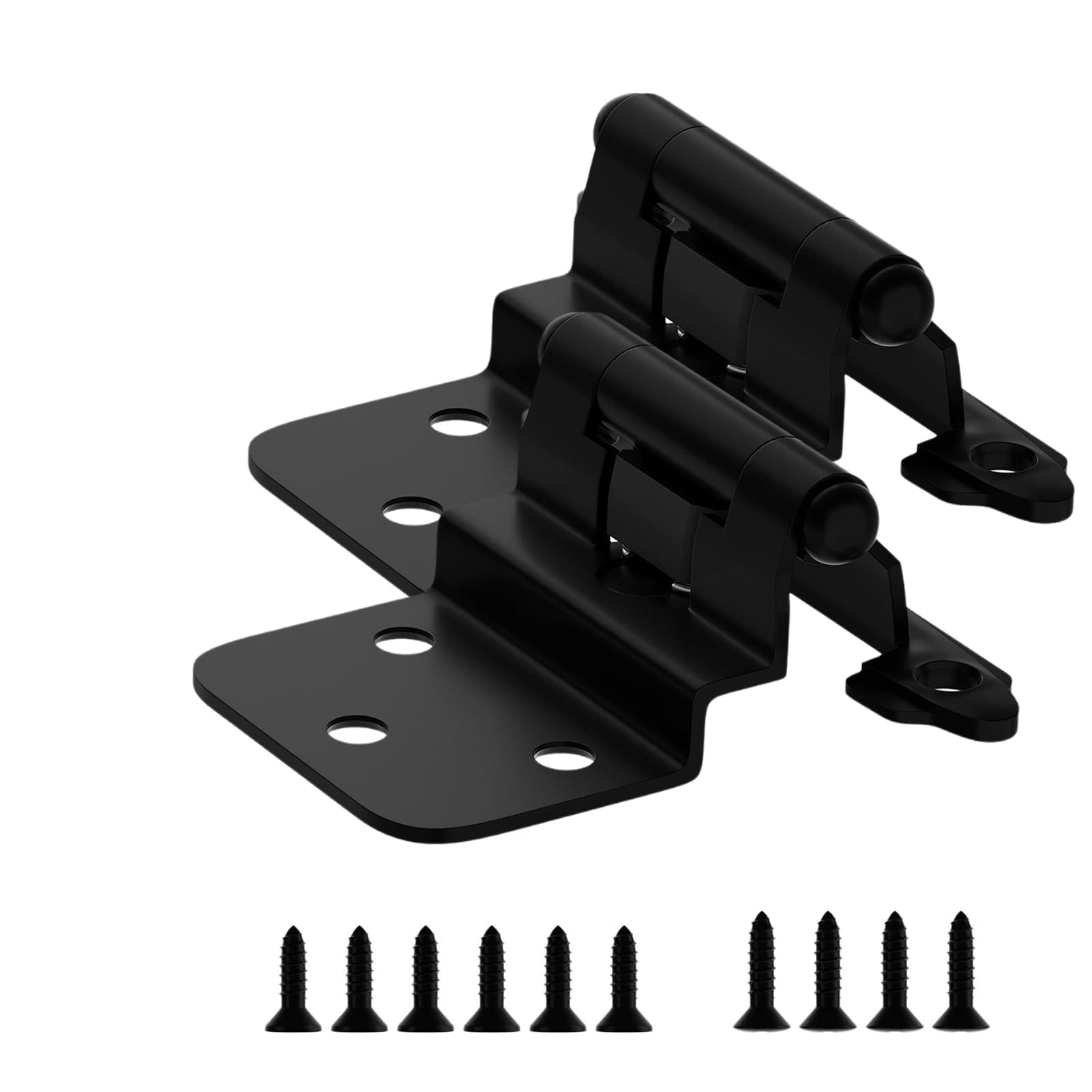 LILILIAN FMY 20 Pack 3/8 Inset Semi Concealed Self Closing Kitchen Cabinet Door Hinges with Mount Screws durable home and #LRO0824O931