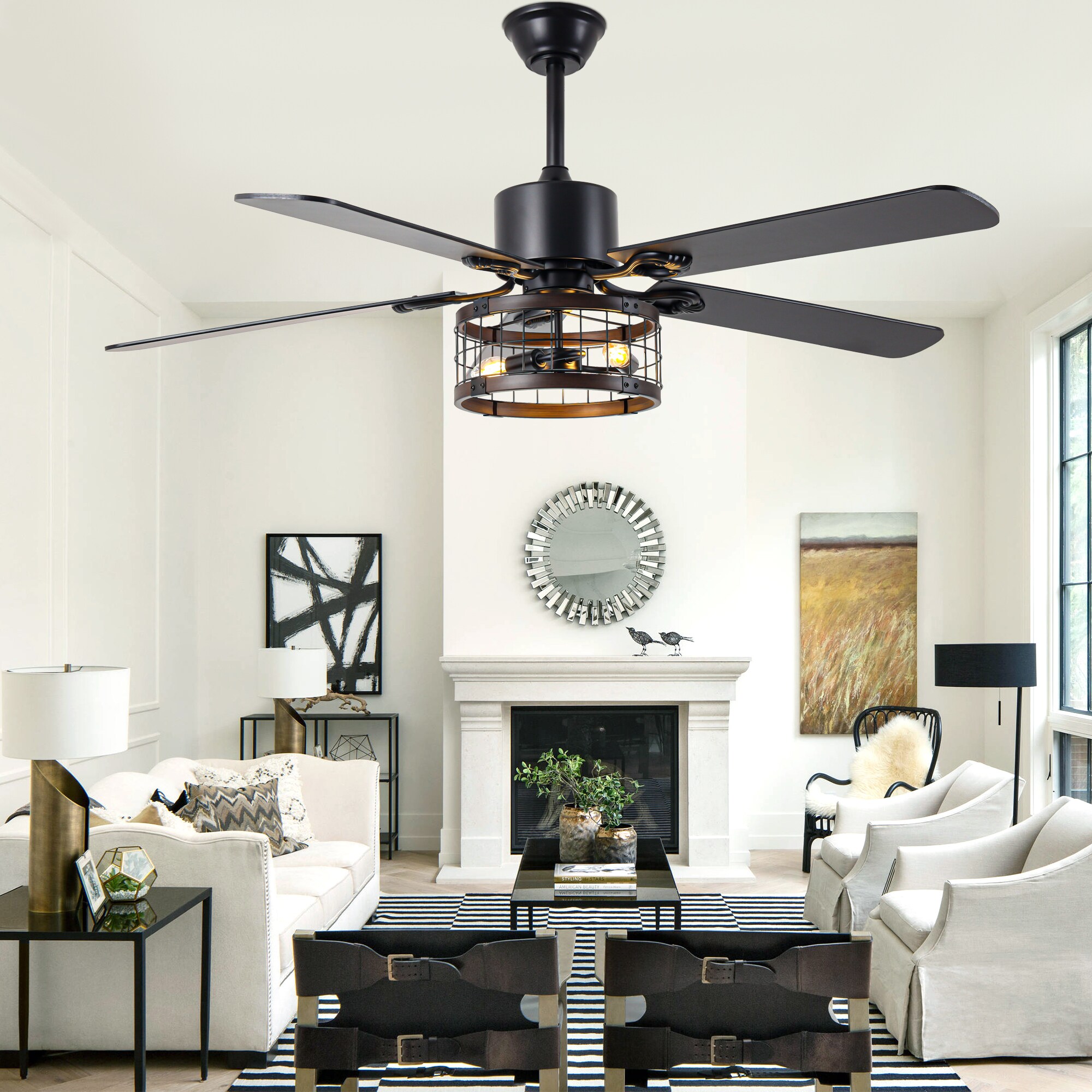 Oaks Decor DC5220OKEL Ceiling-Fans - View #3