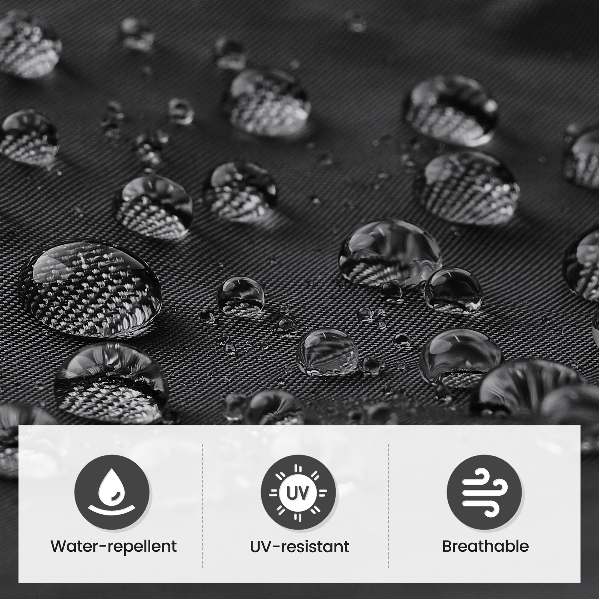 Crestlive Products CL-UC001BLK Patio-Umbrella-Accessories - View #4