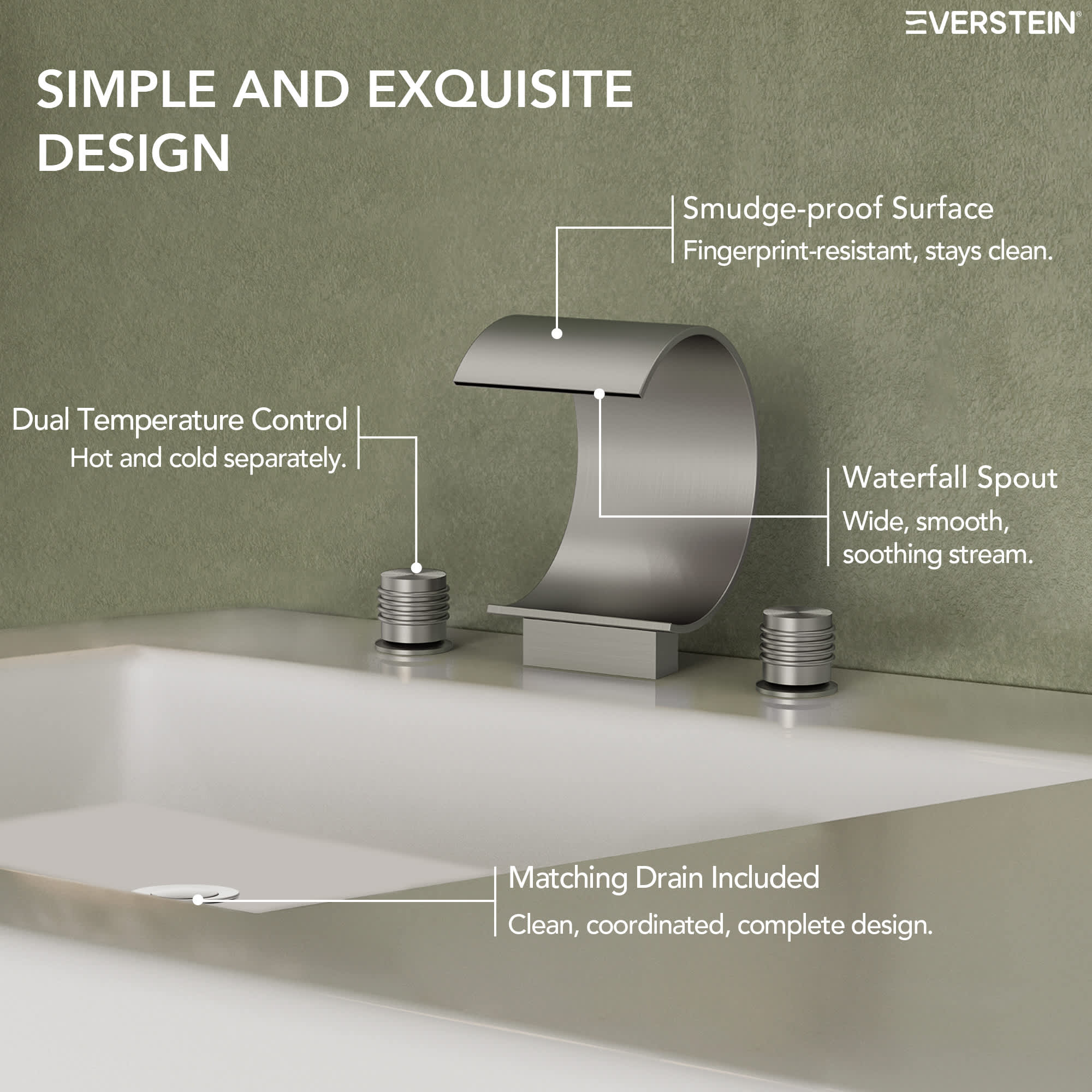 EVERSTEIN SFS-1152-NK Lavatory-Faucets - View #8
