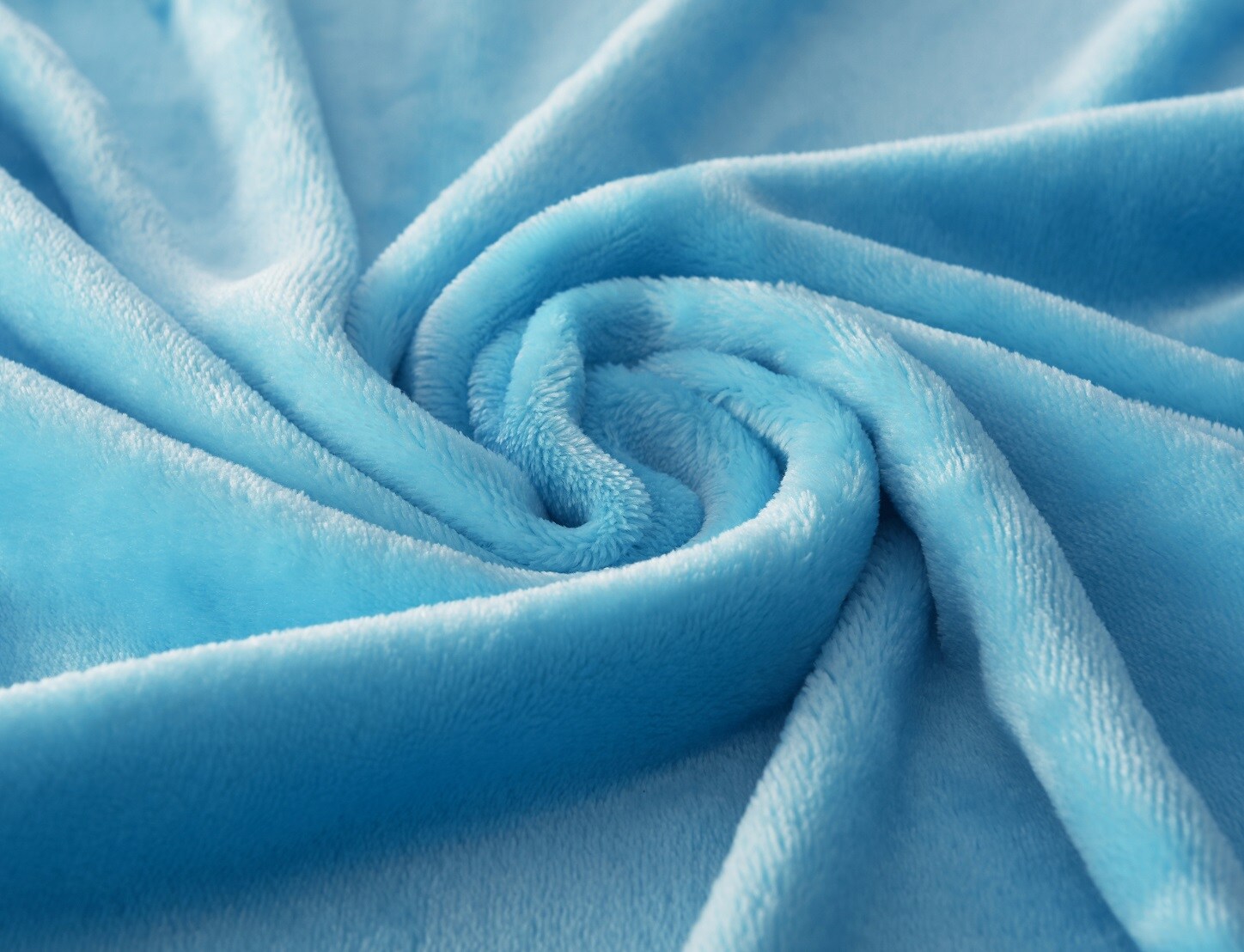 NY Loft Clay Blue 90-in x 108-in Fleece Blanket at
