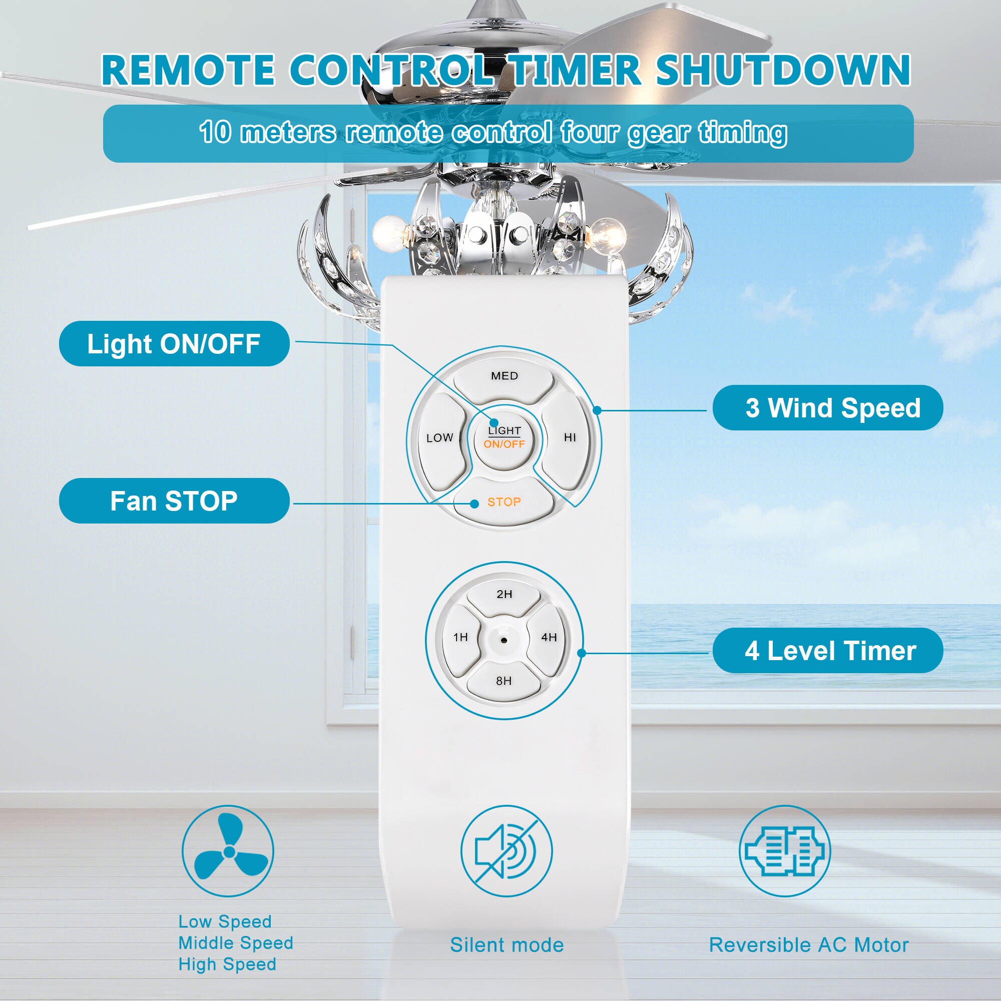 Bybafun YB5700132 Ceiling-Fans - View #13