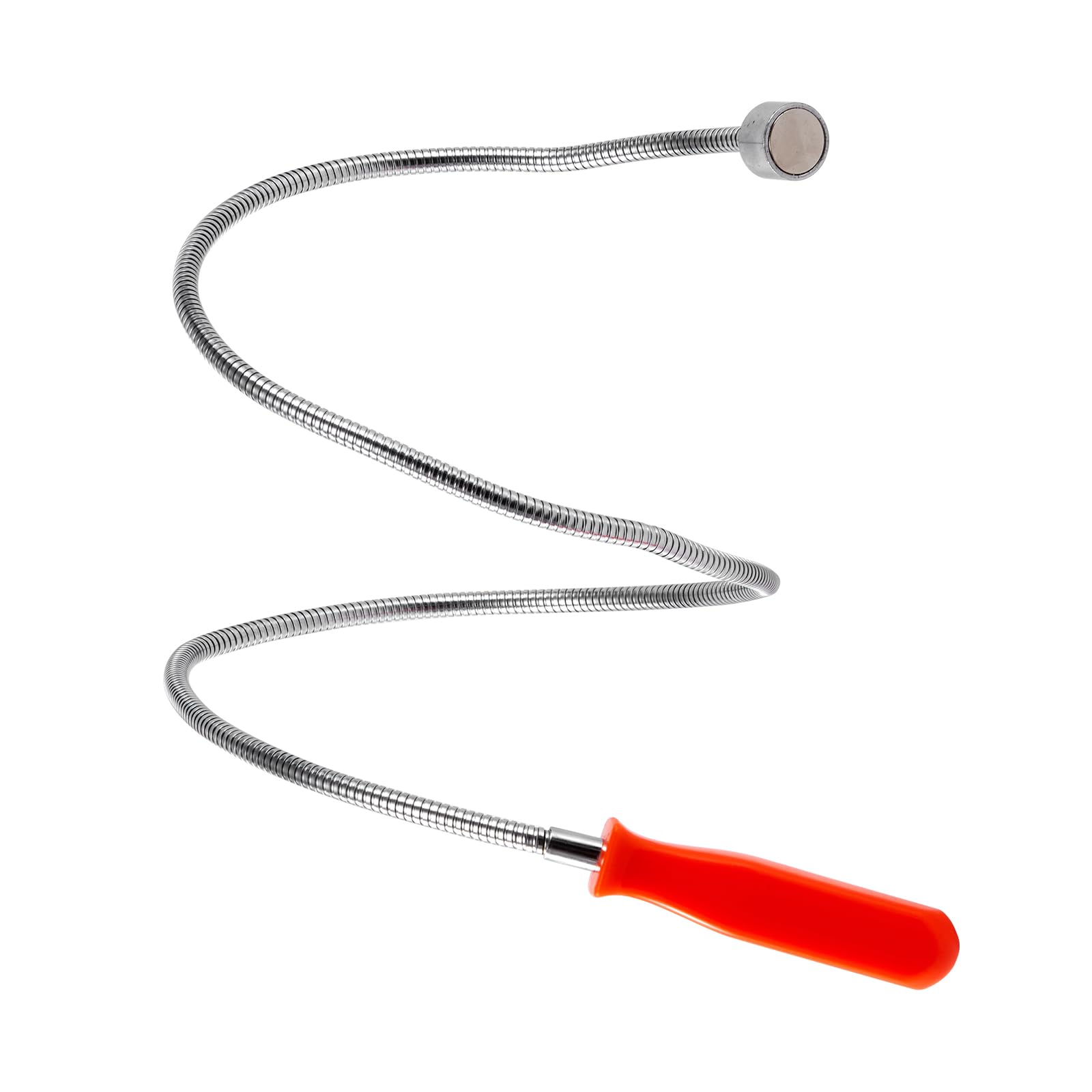 Linder Group Inc Flexible magnetic pickup tool extendable to 44 inch 20LB pull bendable shaft retrieves metal objects from hard to reach places sink drains #L3OI3IFF