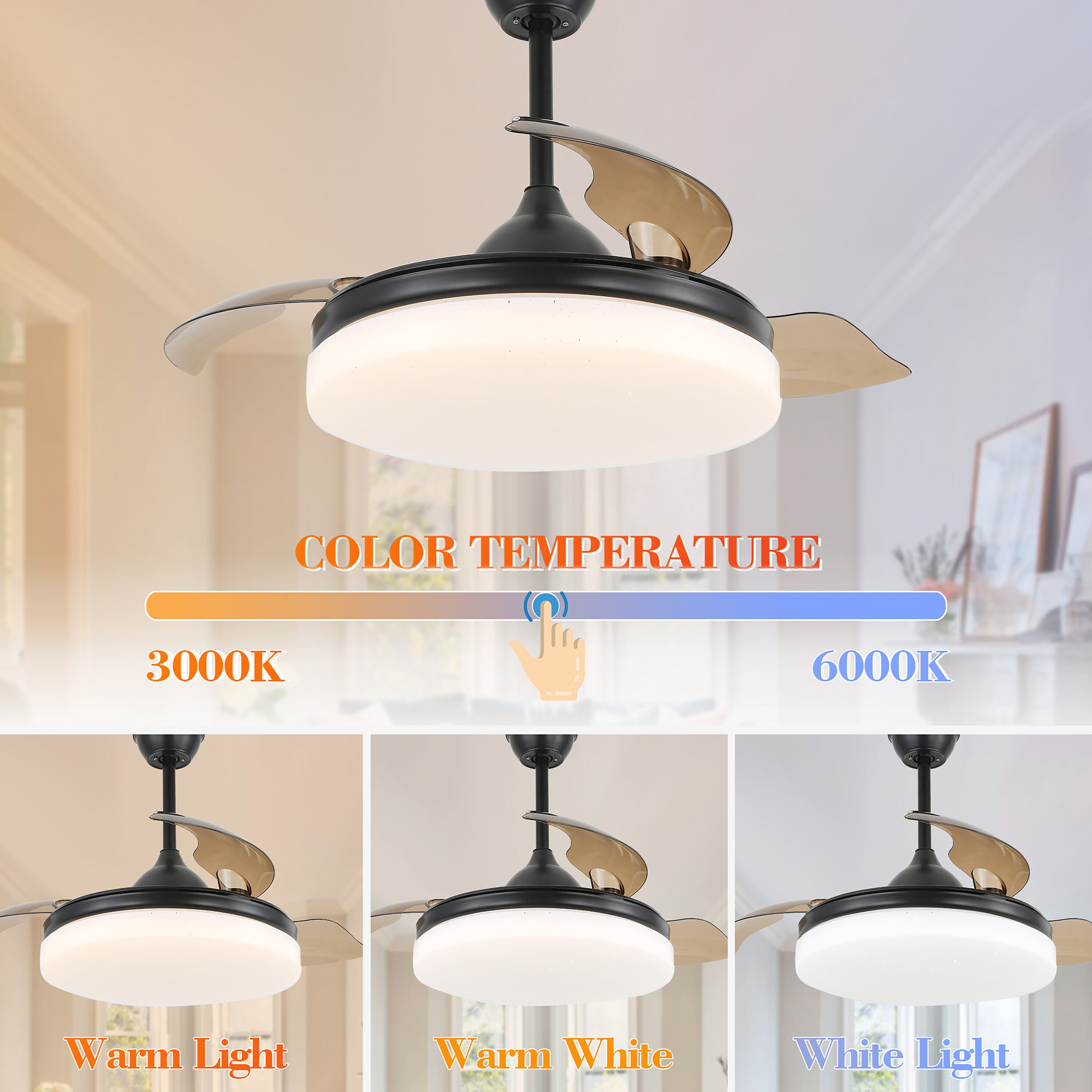 Bella Depot DC4263-B Ceiling-Fans - View #7
