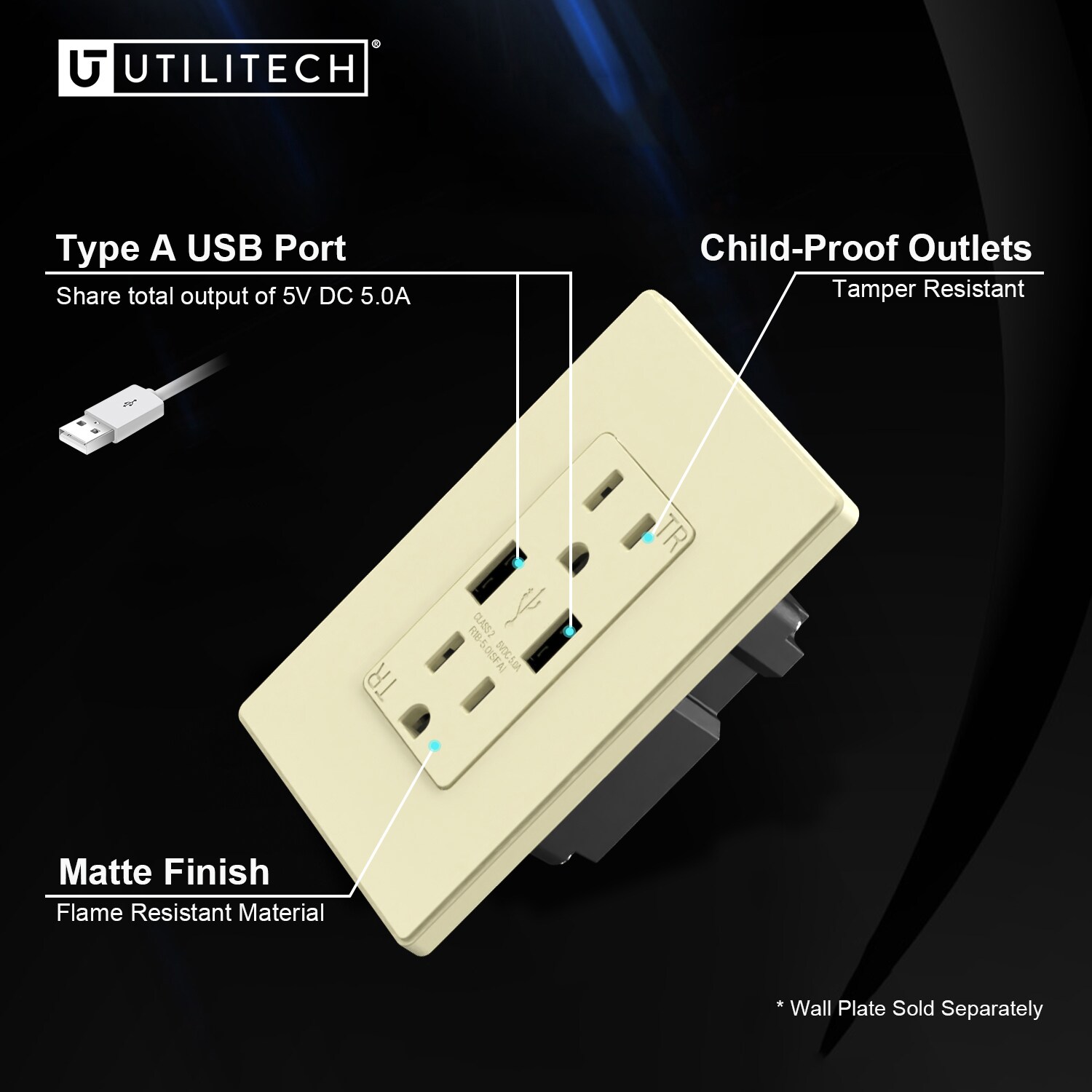 Utilitech R1815D50AA-IV6 receptacles - View #5