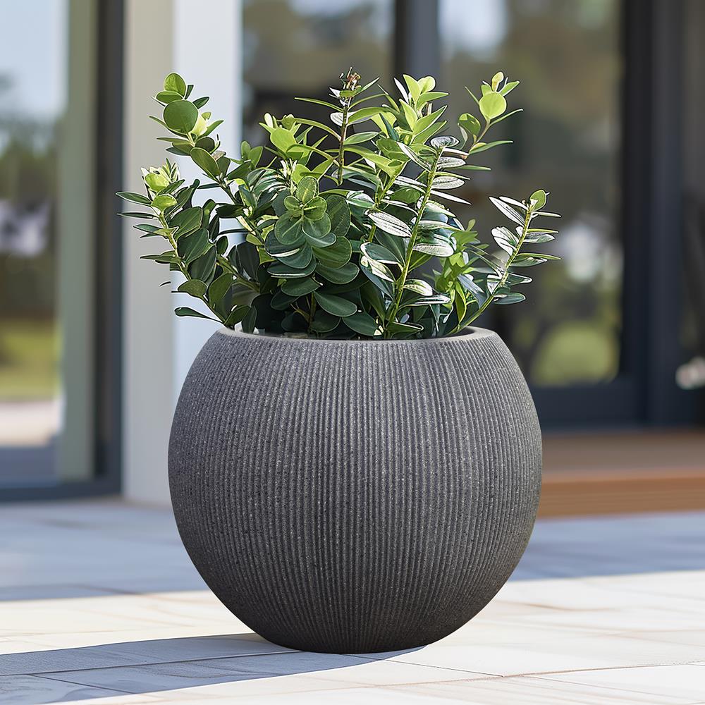 LuxenHome WHPL2030-GY Planter-Window-Box - View #2