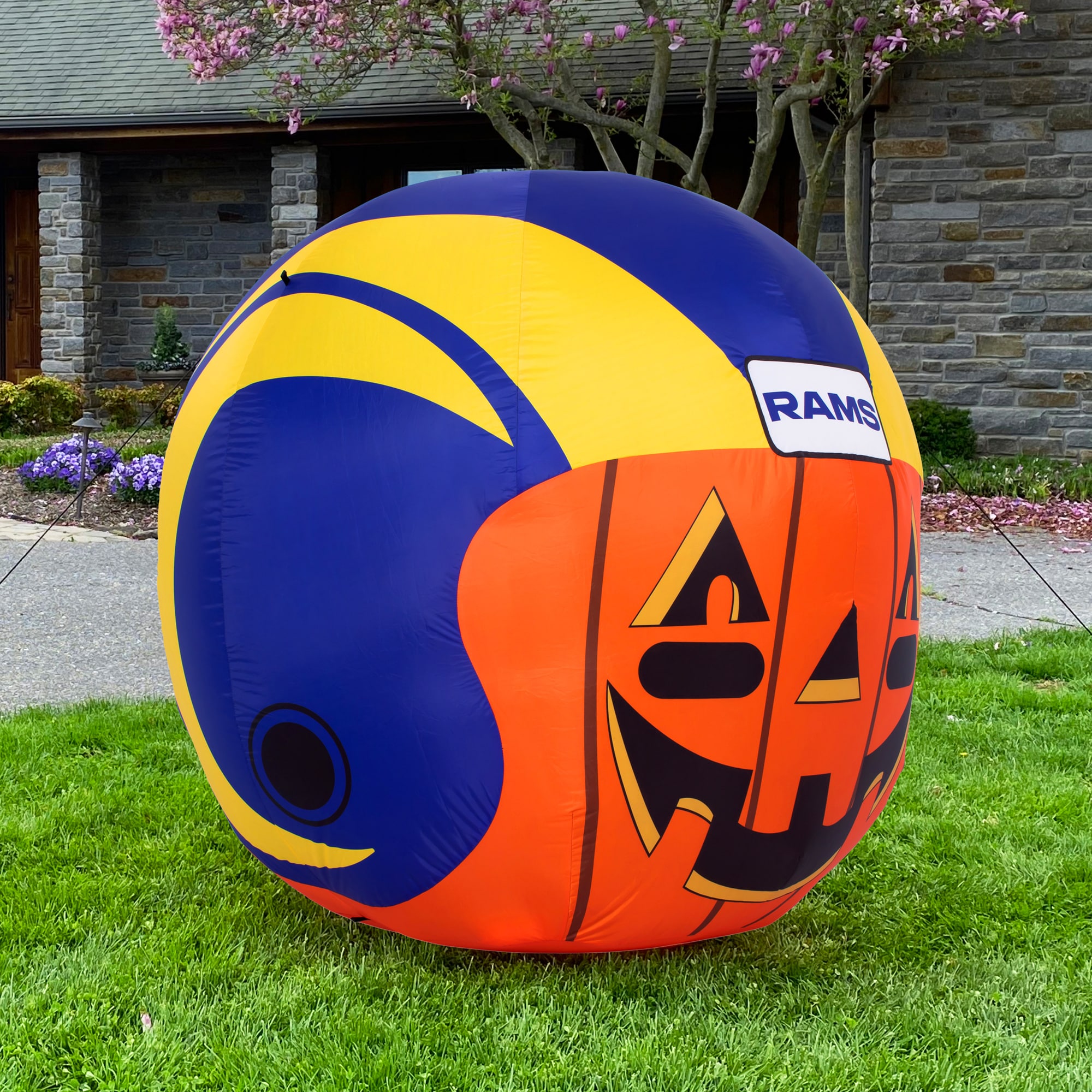 Sporticulture 4-ft Pre-Lit Pittsburgh Steelers Jack-o-lantern Inflatable in  the Outdoor Halloween Decorations & Inflatables department at